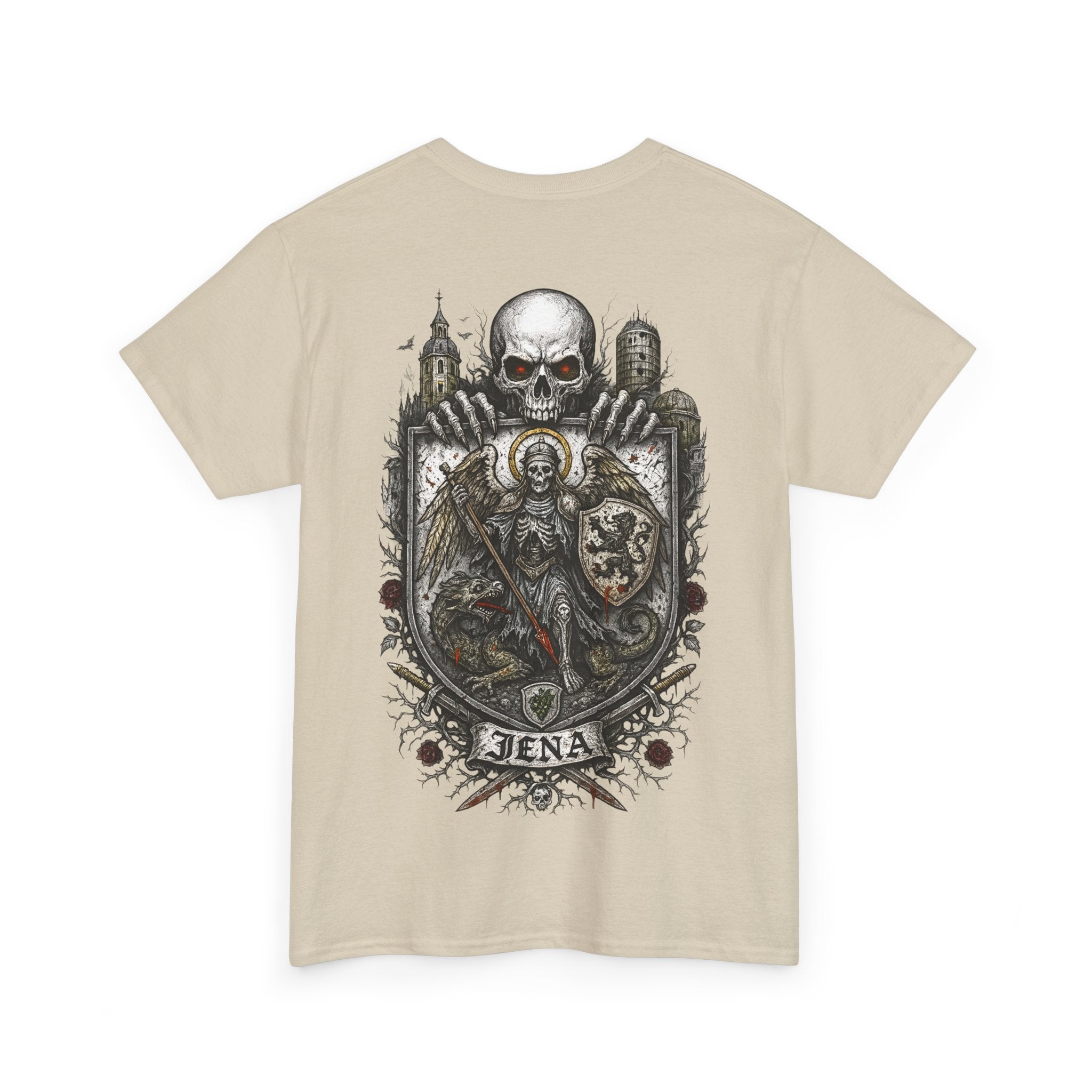 Jena: Front-/Backprint, Unisex T-Shirt **Grimwater-Edition**