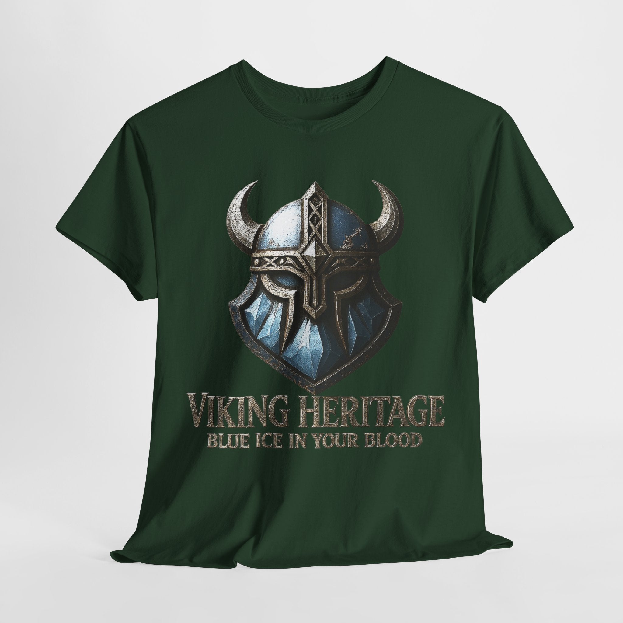 Viking Heritage Tee, Unisex Heavy Cotton T-Shirt, Perfect for Festivals, Heritage Celebrations, Gift for Viking Fans, Casual Wear