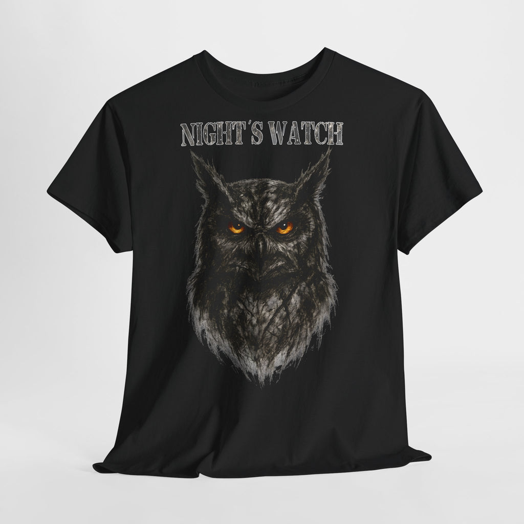 Uhu - Night's Watch: Frontprint, Unisex T-Shirt - Animal-Collection