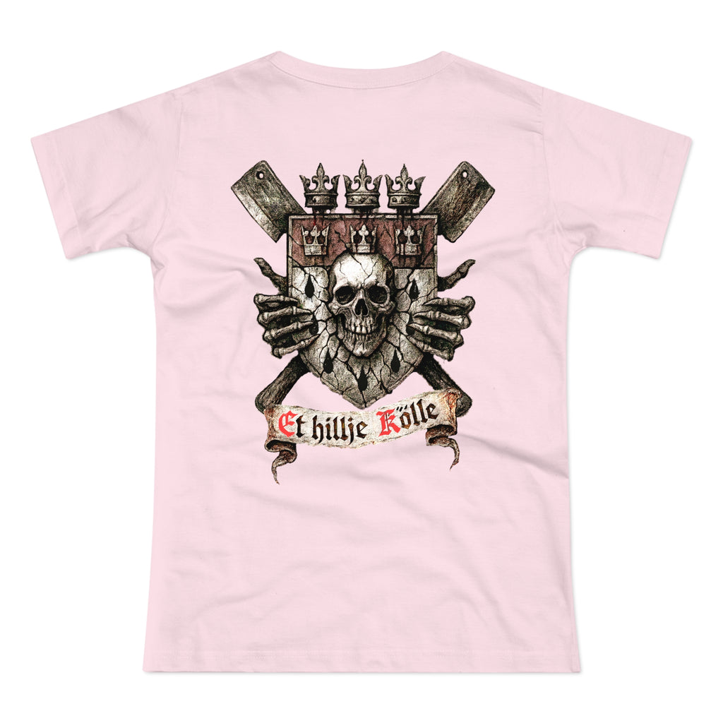 Köln - Hätz un Bloot: Front-/Backprint, Women's T-shirt **Grimwater-Design**