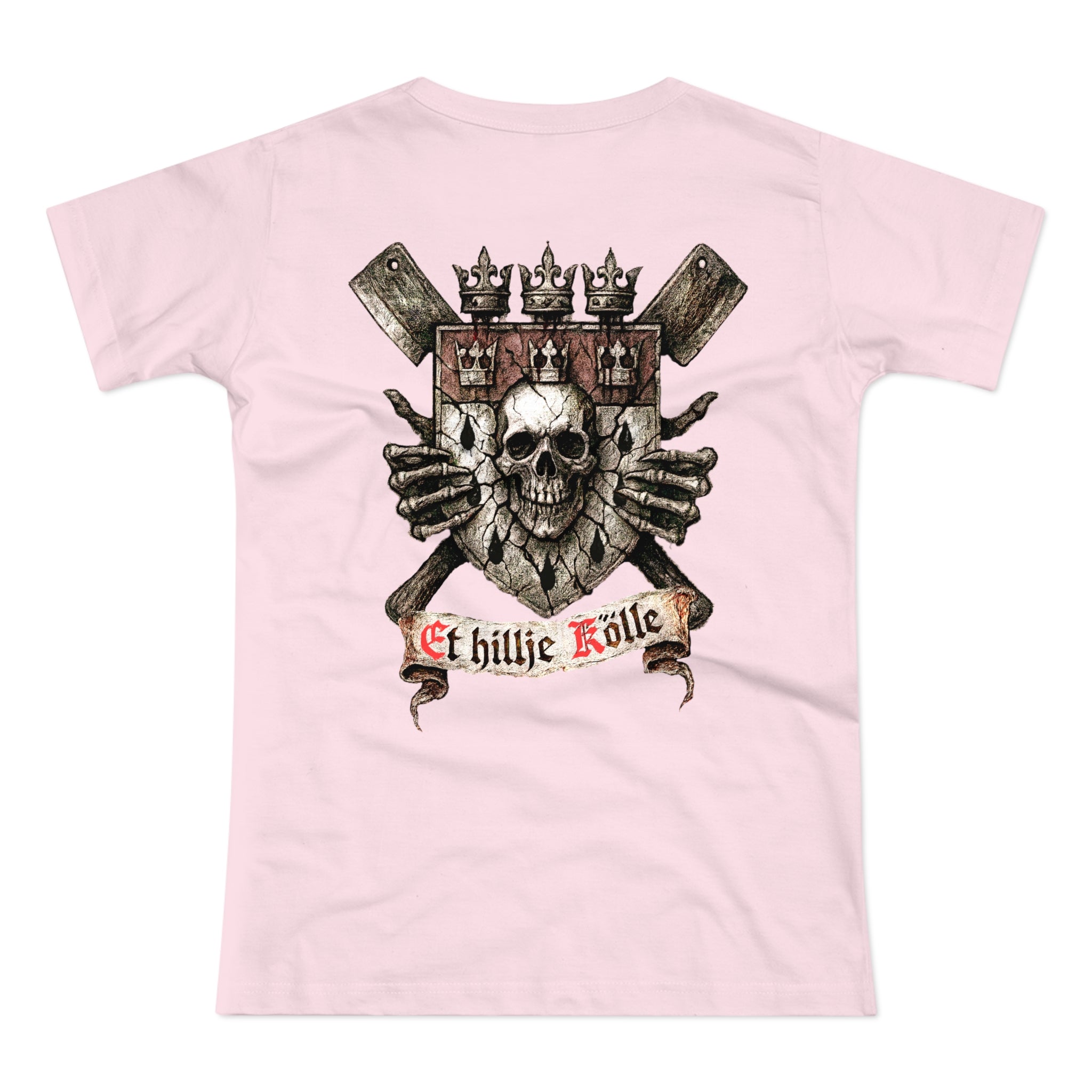 Köln - Hätz un Bloot: Front-/Backprint, Women's T-shirt **Grimwater-Design**