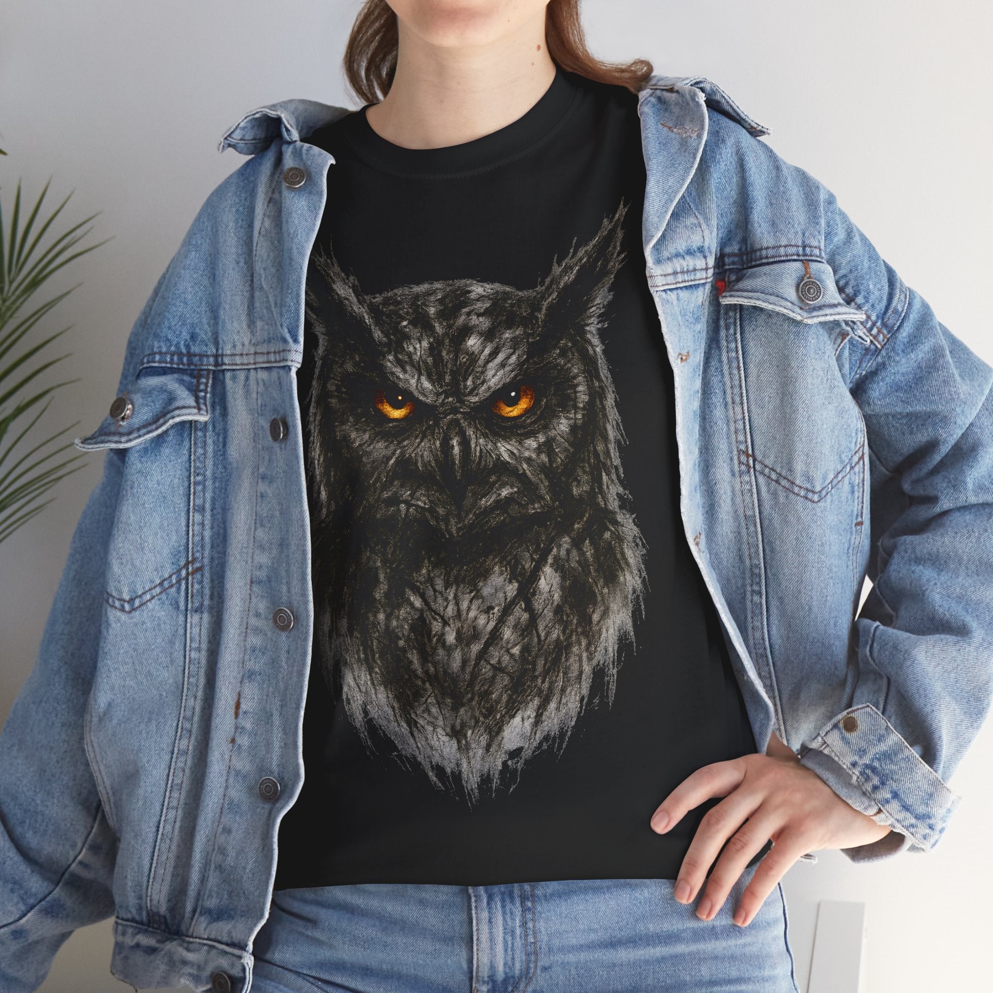 Uhu: Frontprint, Unisex T-Shirt - Animal-Collection