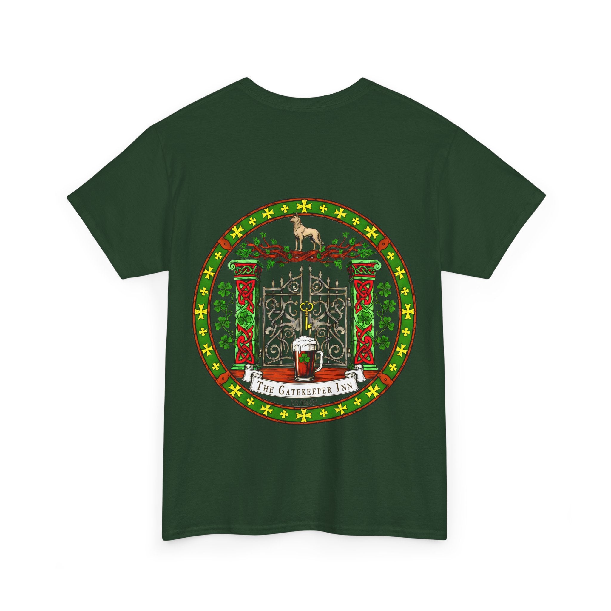The Gatekeeper Inn, Dublin: Front-/Backprint, Unisex T-Shirt
