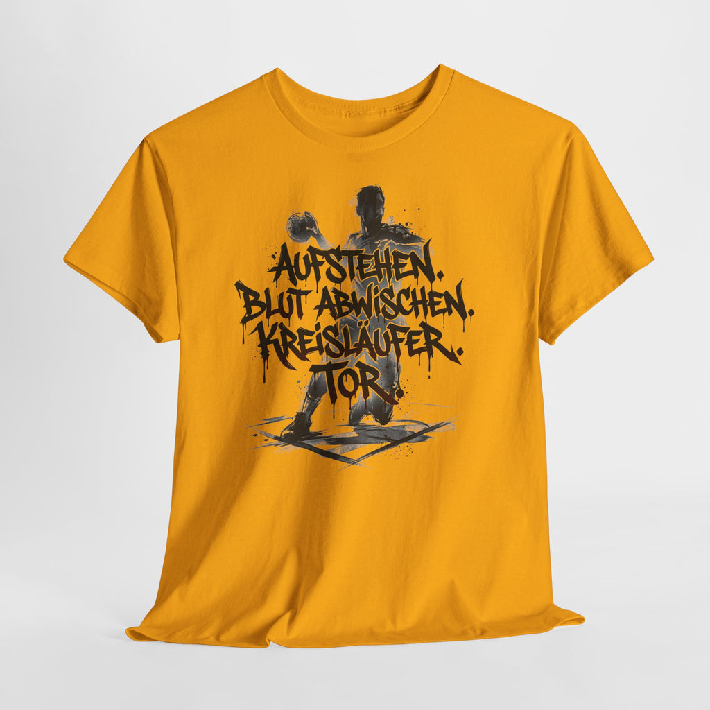Handball - AUFSTEHEN I : Frontprint, Unisex T-Shirt