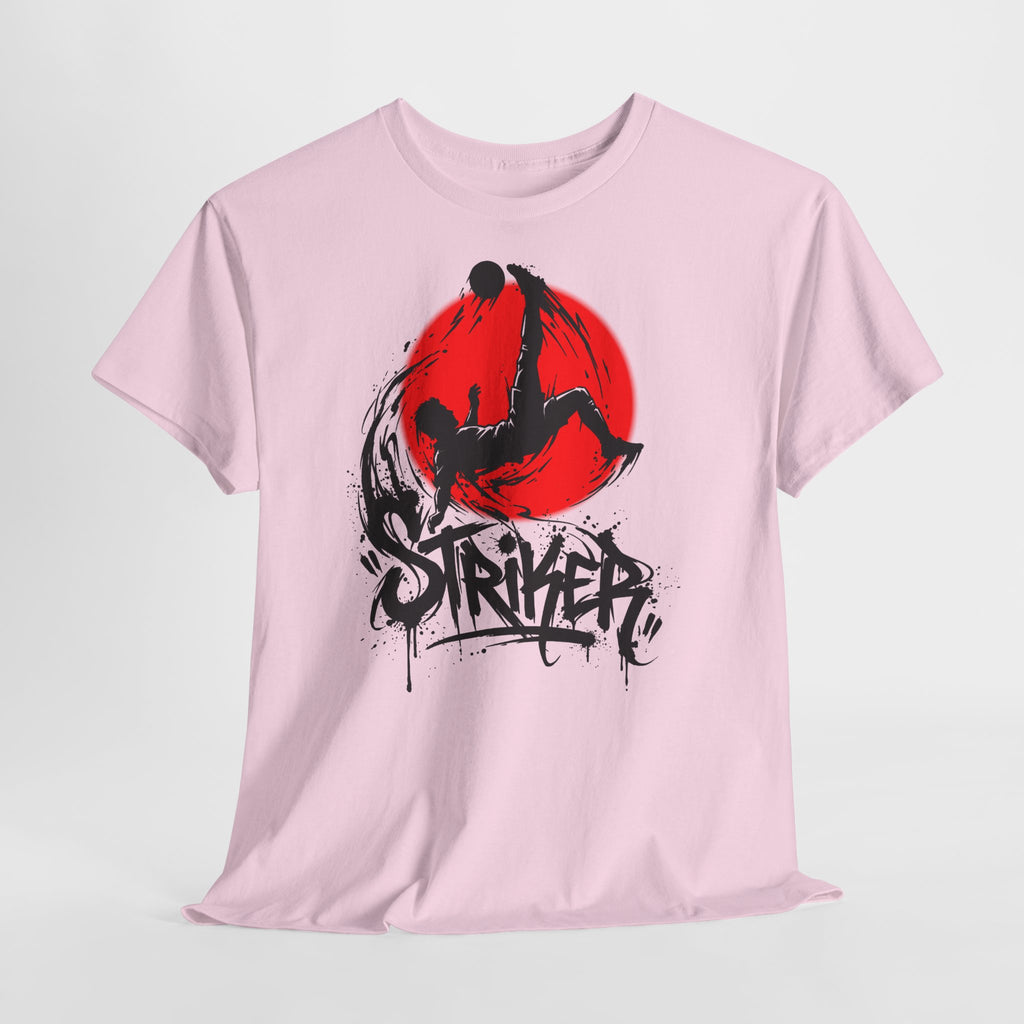 Soccer Striker 01: Frontprint, Unisex T-Shirt