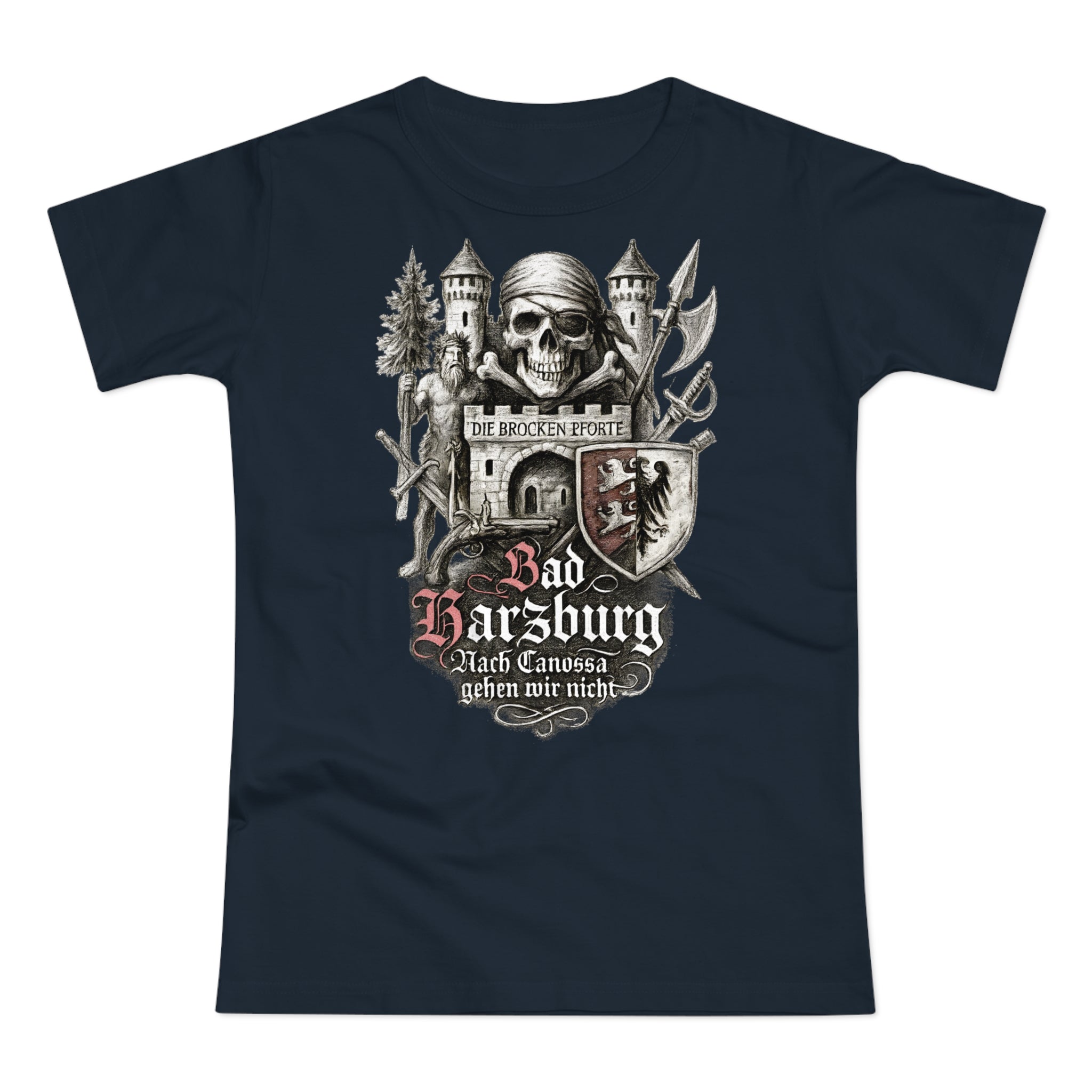 Bad Harzburg: Frontprint, Womens' T-Shirt **Grimwater-Edition**