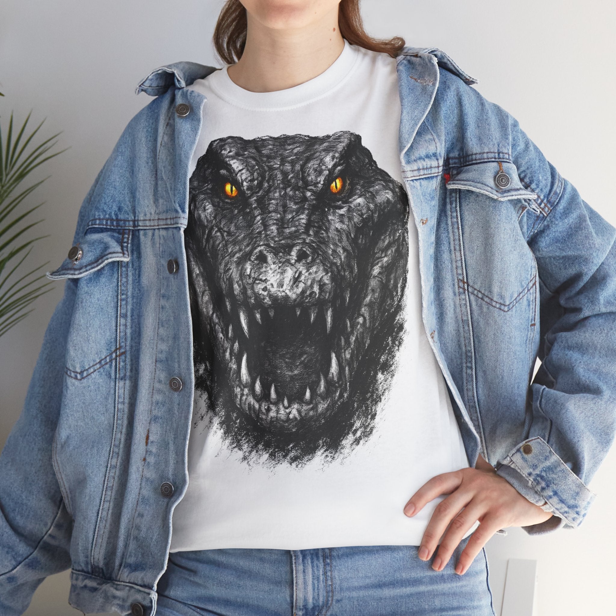 Alligator: Frontprint, Unisex T-Shirt - Animal-Collection