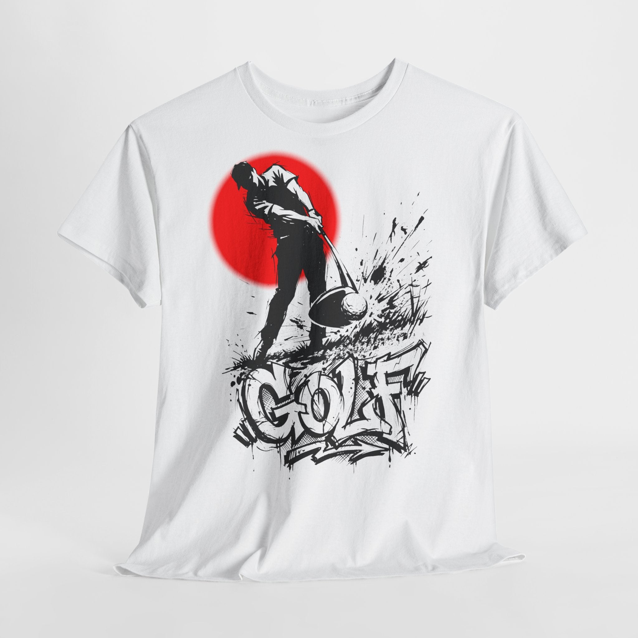 Golf - Red Core : Frontprint, Unisex T-Shirt