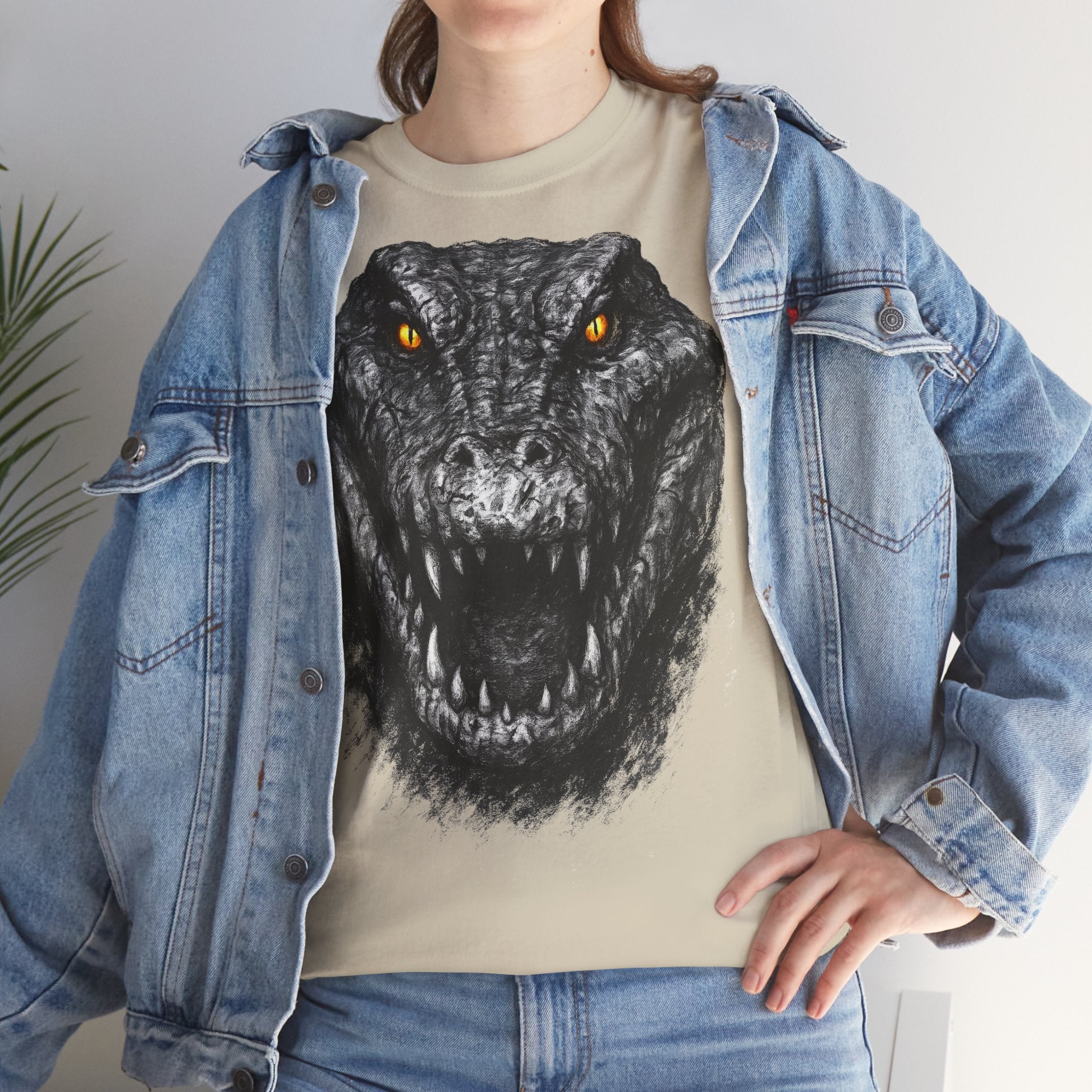 Alligator: Frontprint, Unisex T-Shirt - Animal-Collection