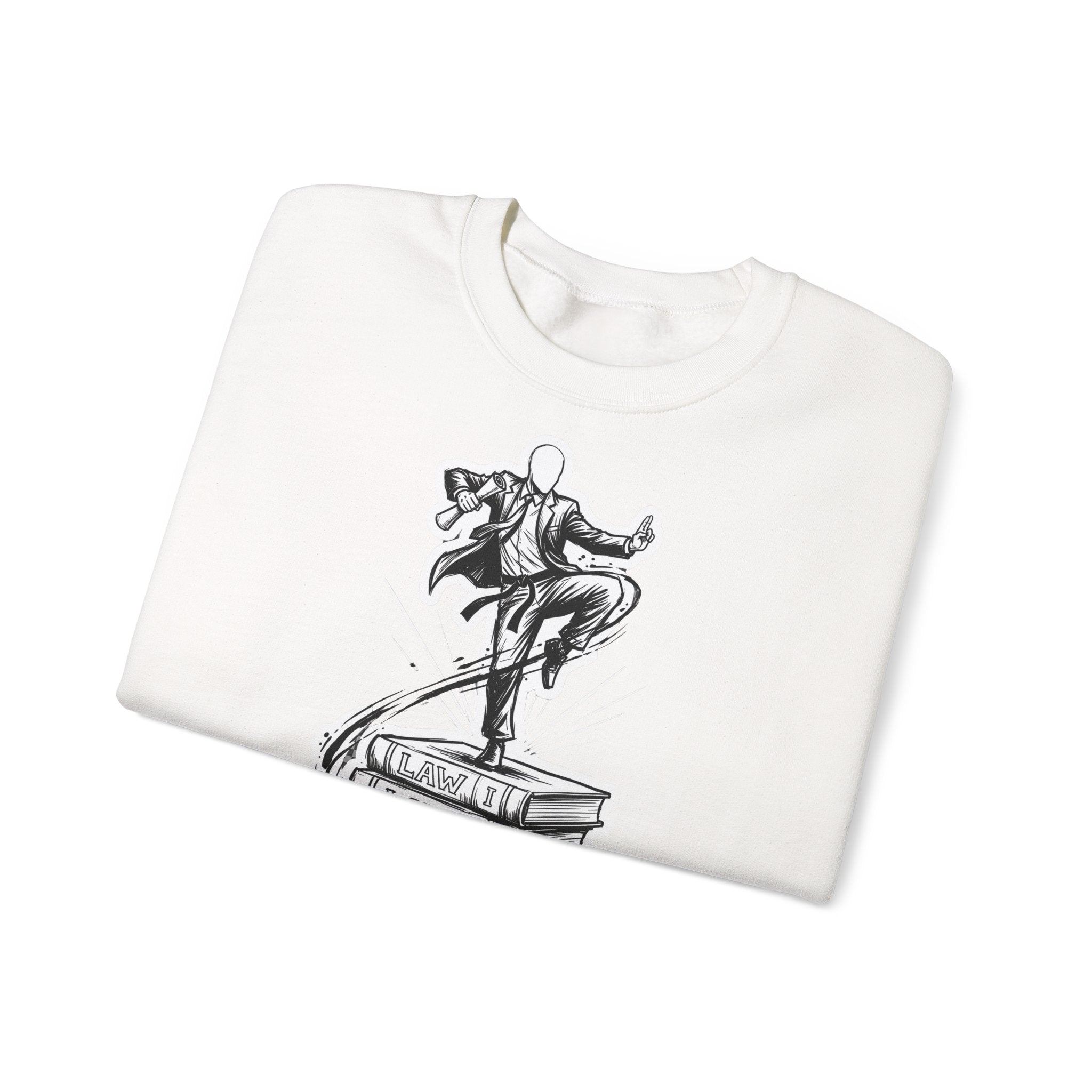 Law-Fu-Lawyer 03: Frontprint, Unisex Sweatshirt