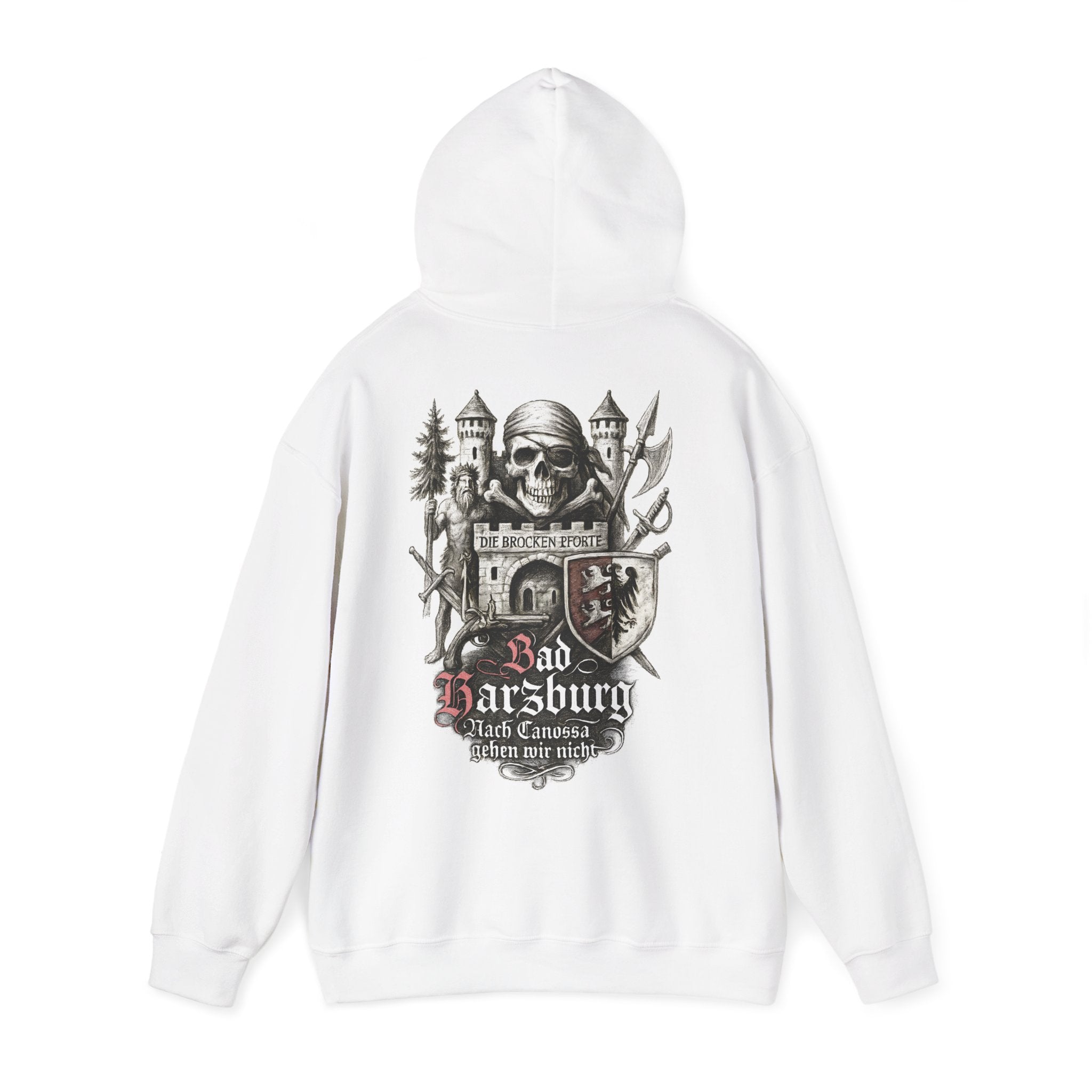 Bad Harzburg: Front-/Backprint Unisex Hoodie **Grimwater-Edition**