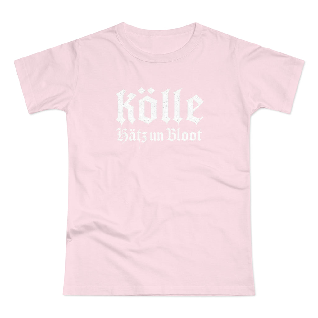 Köln - Hätz un Bloot: Front-/Backprint, Women's T-shirt **Grimwater-Design**