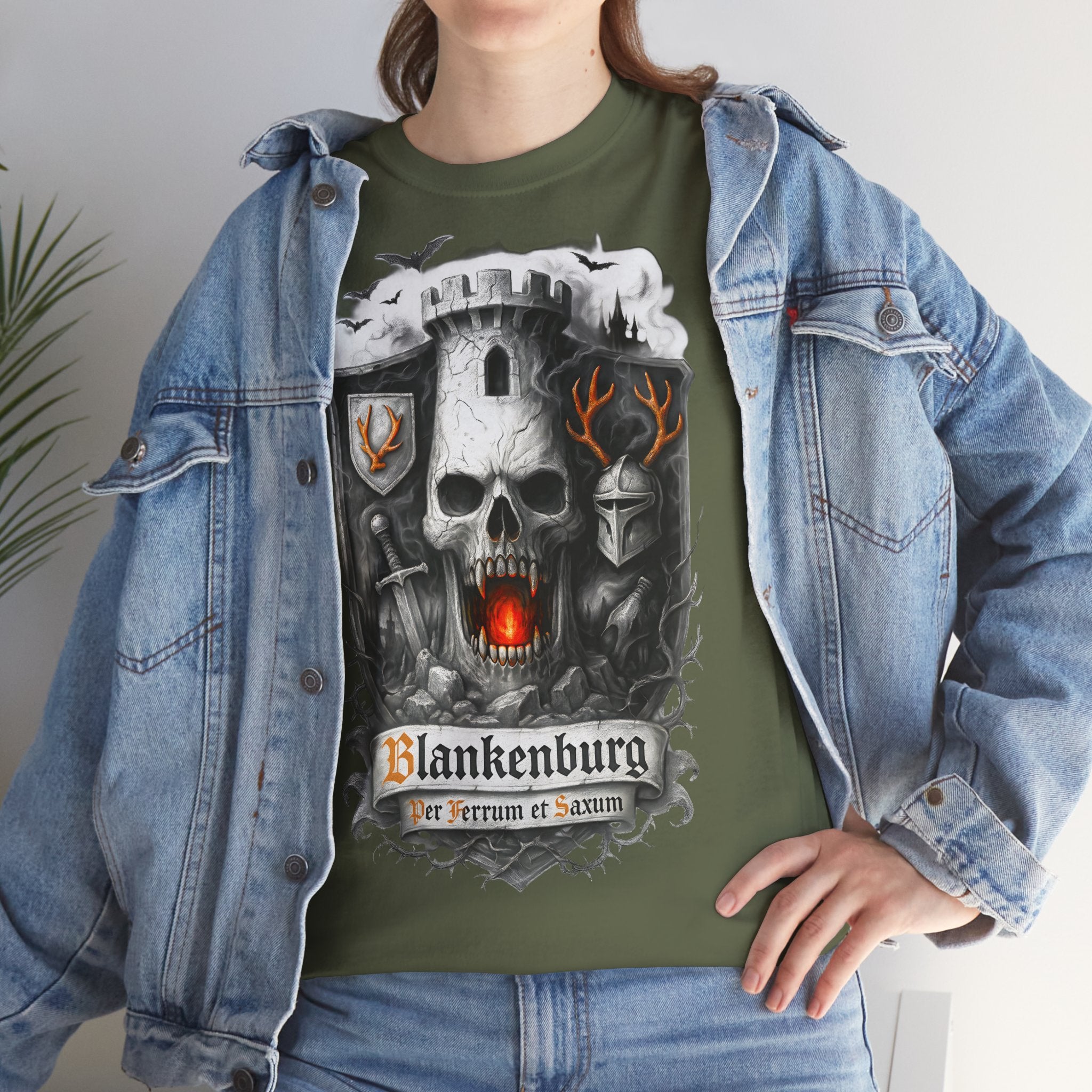 Blankenburg: Frontprint, Unisex T-Shirt **Grimwater-Edition**