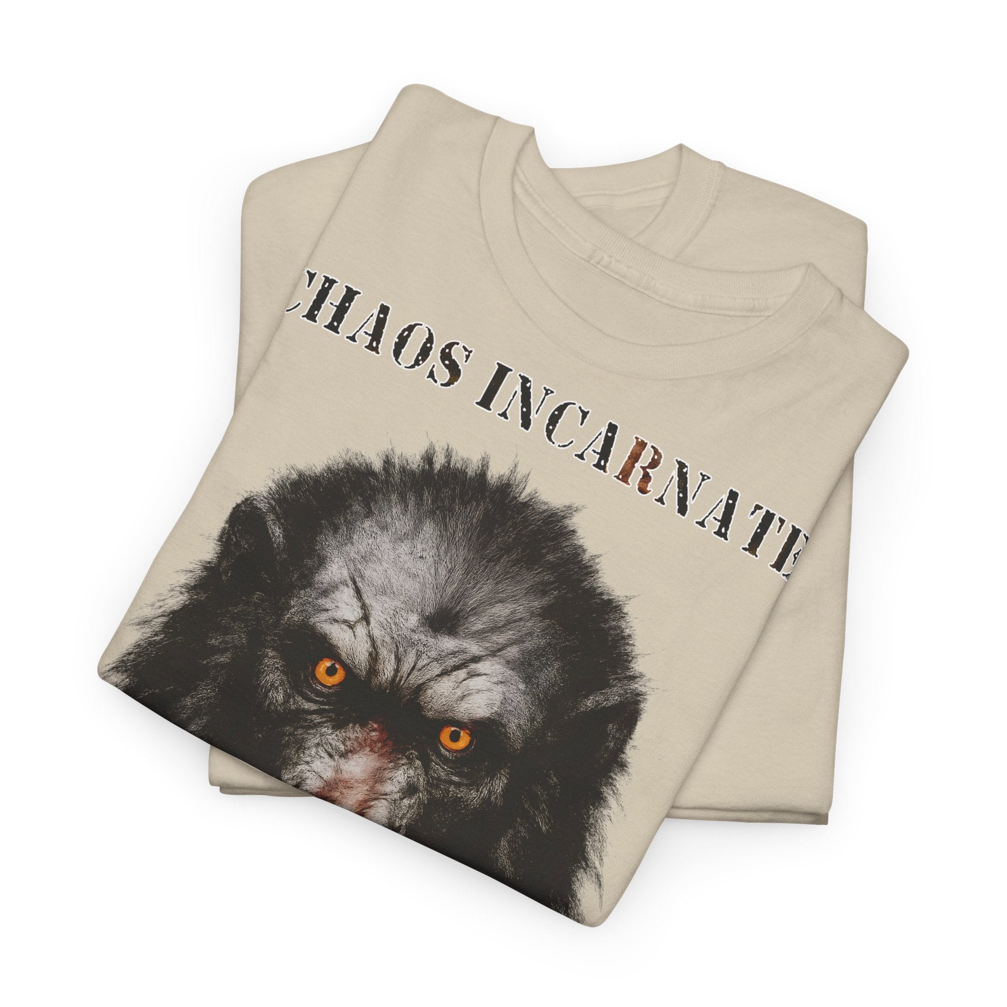 Pavian - Chaos Incarnate: Frontprint, Unisex T-Shirt - Animal-Collection
