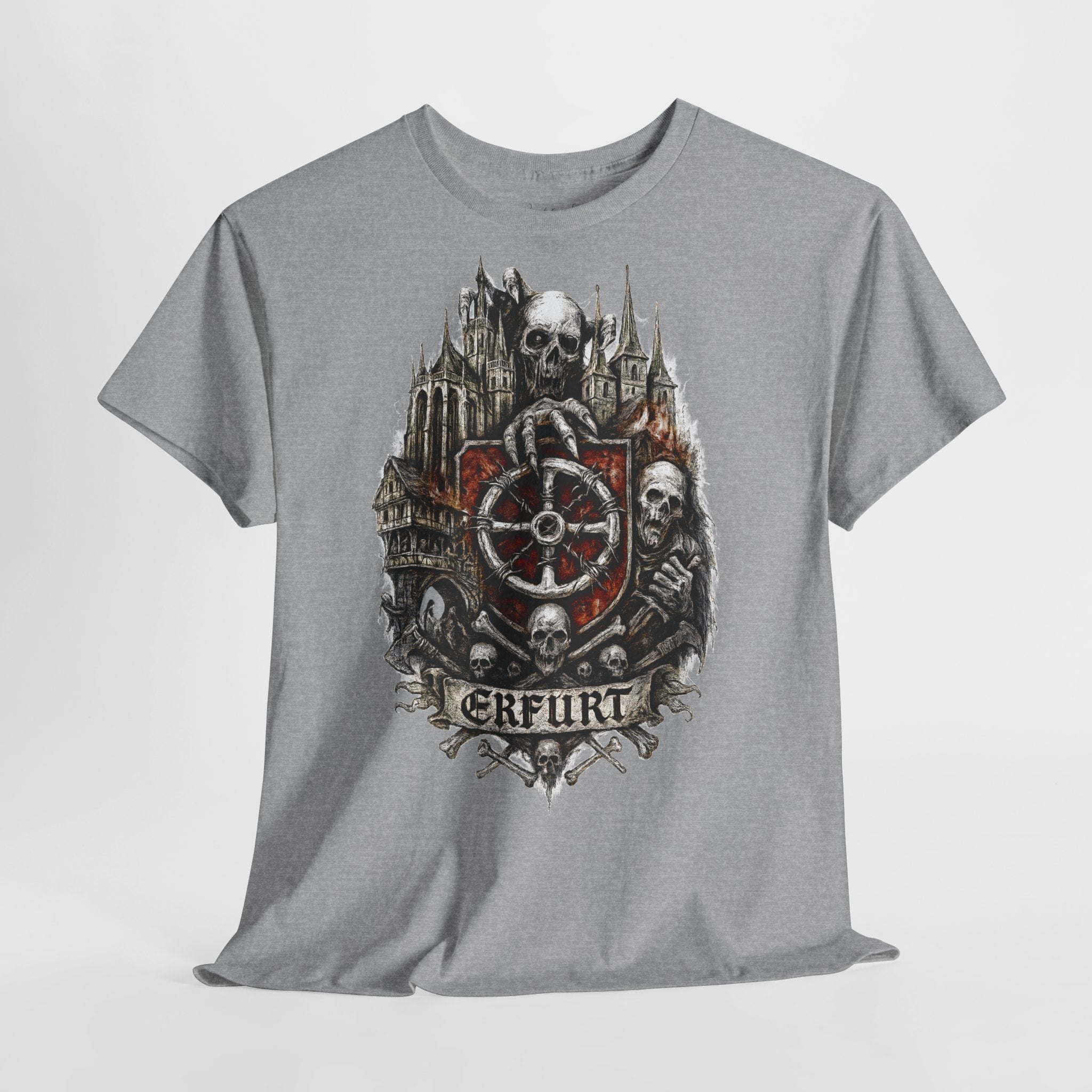 Erfurt: Frontprint, Unisex T-Shirt **Grimwater-Edition**