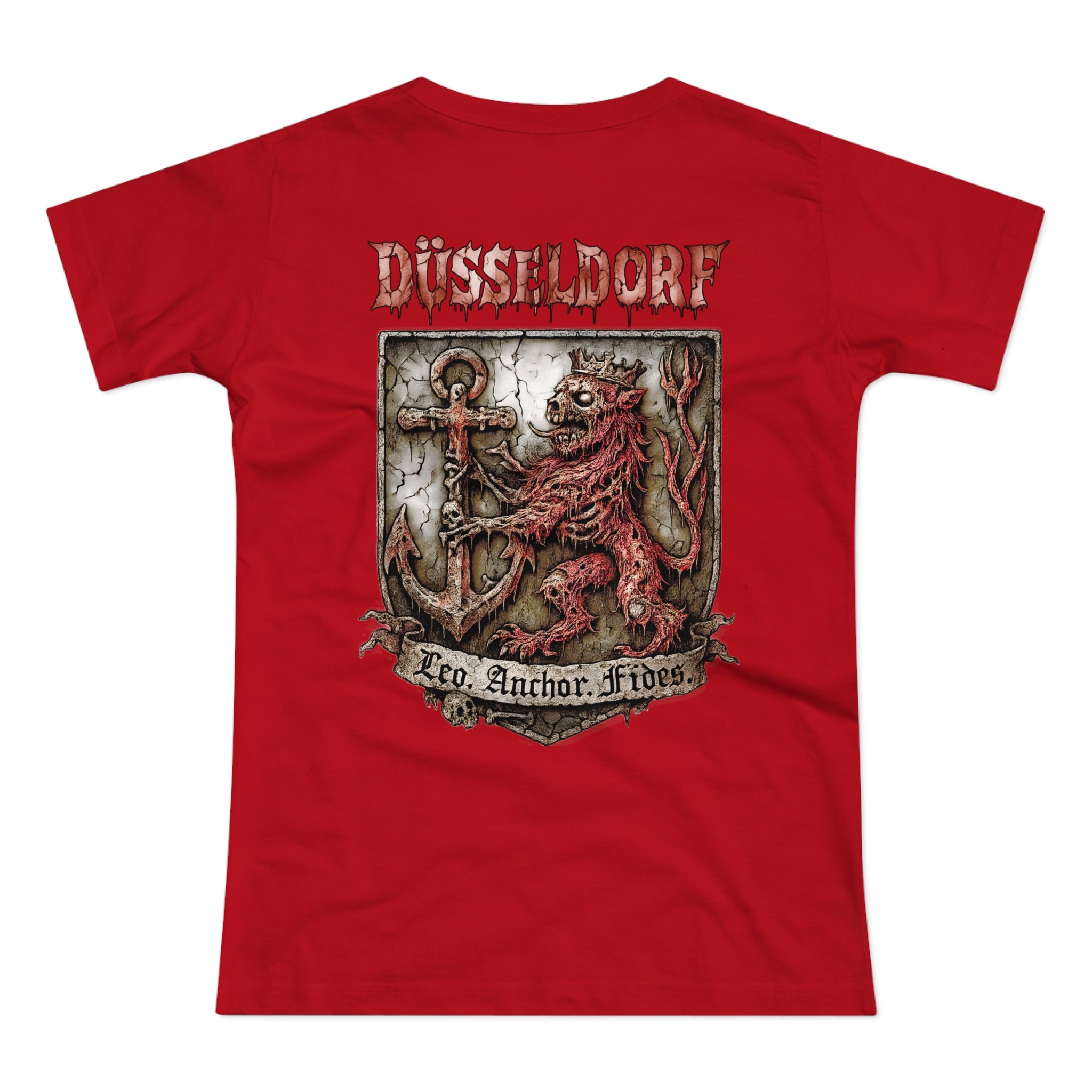Düsseldorf: Front-/Backprint - Women's T-shirt **Grimwater-Edition**