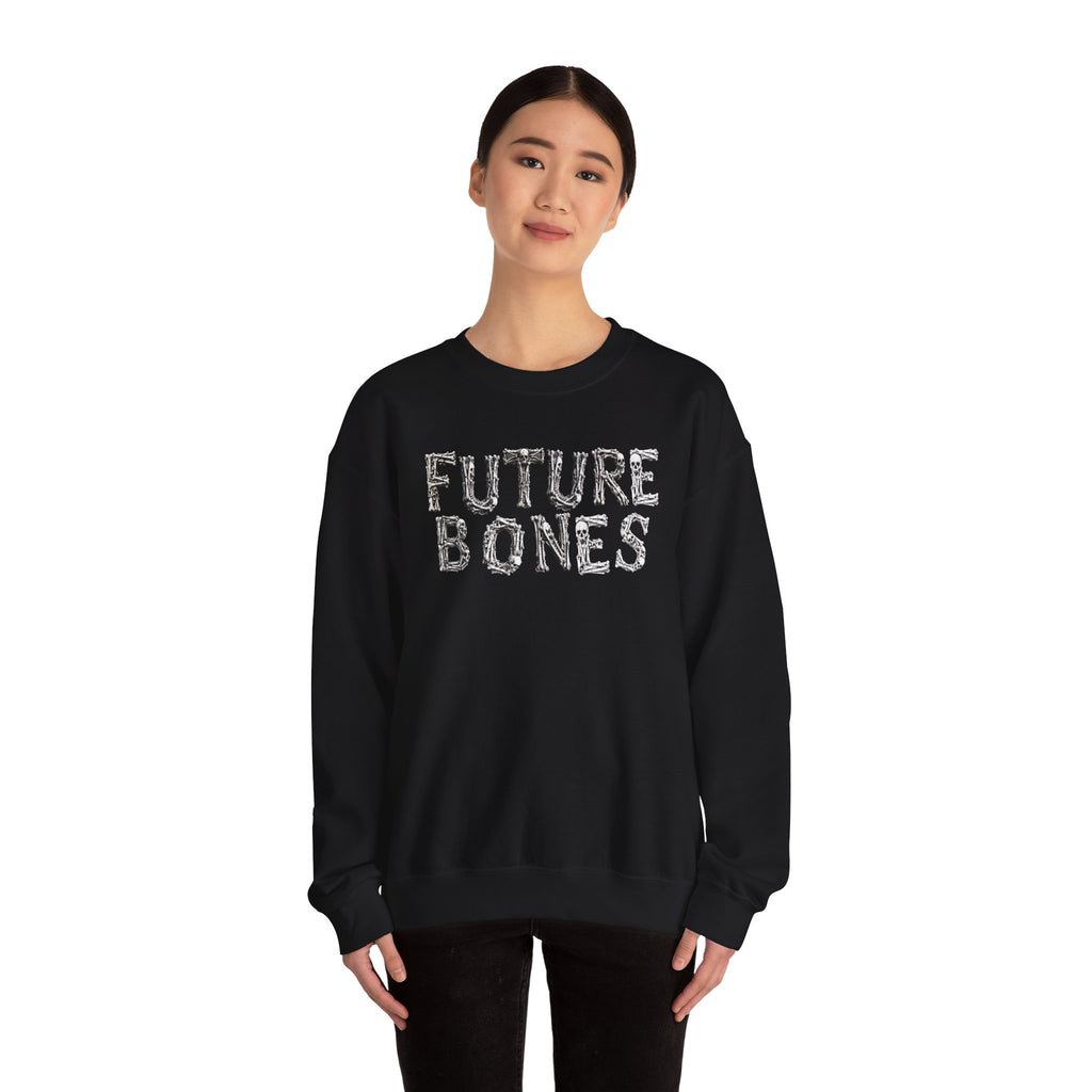 Future Bones: Frontprint, Unisex Sweatshirt, Gothic