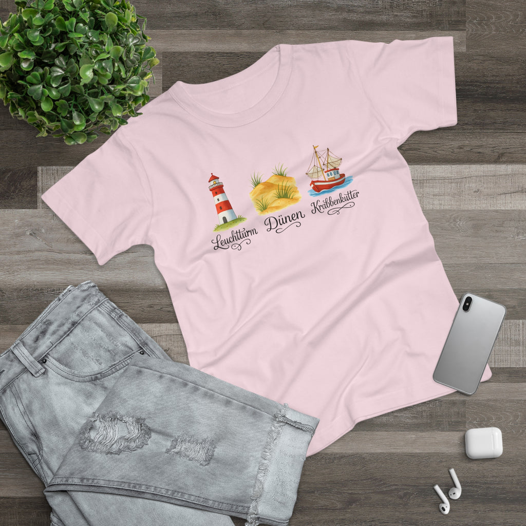 Nordsee, Ostsee - Reicht mir schon! Frontprint, Womens' T-Shirt