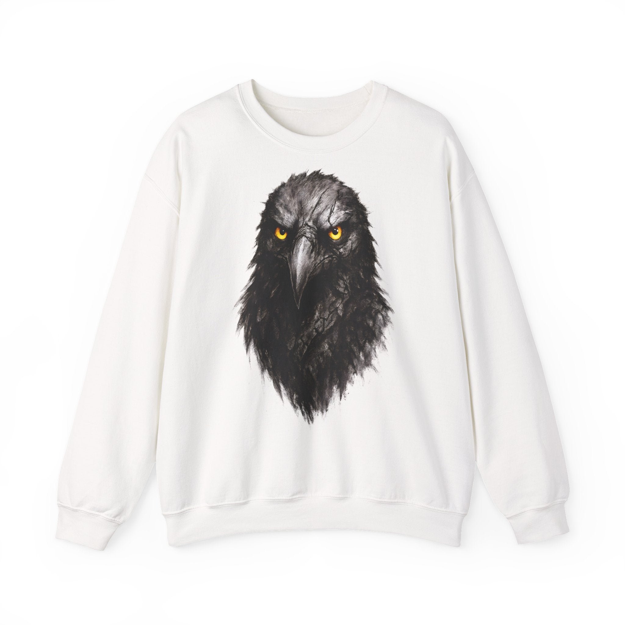 Rabe: Animals-Collection, Frontprint, Unisex Sweatshirt, Mystical Raven