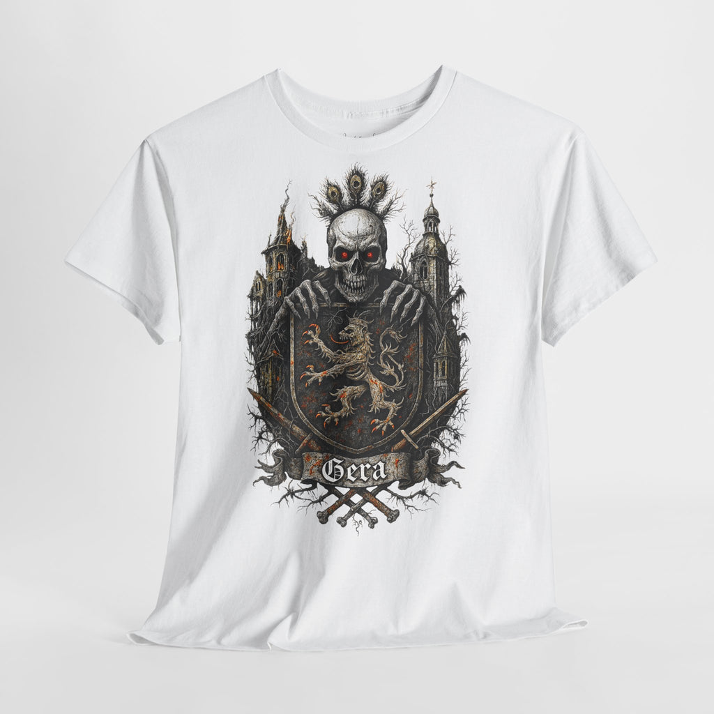 Gera: Frontprint, Unisex T-Shirt **Grimwater-Edition**