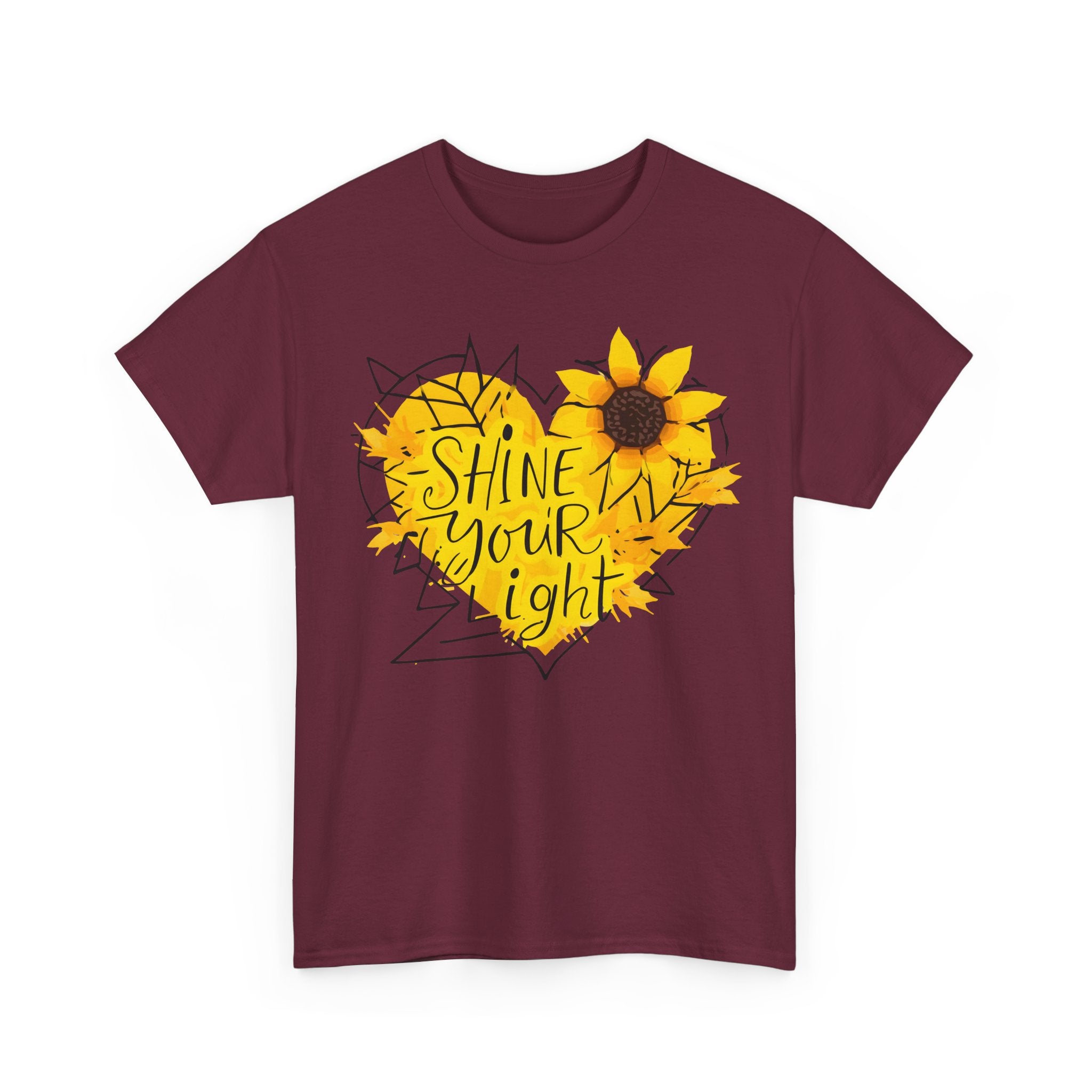 Shine Your Light - Sunflower Happiness Tee