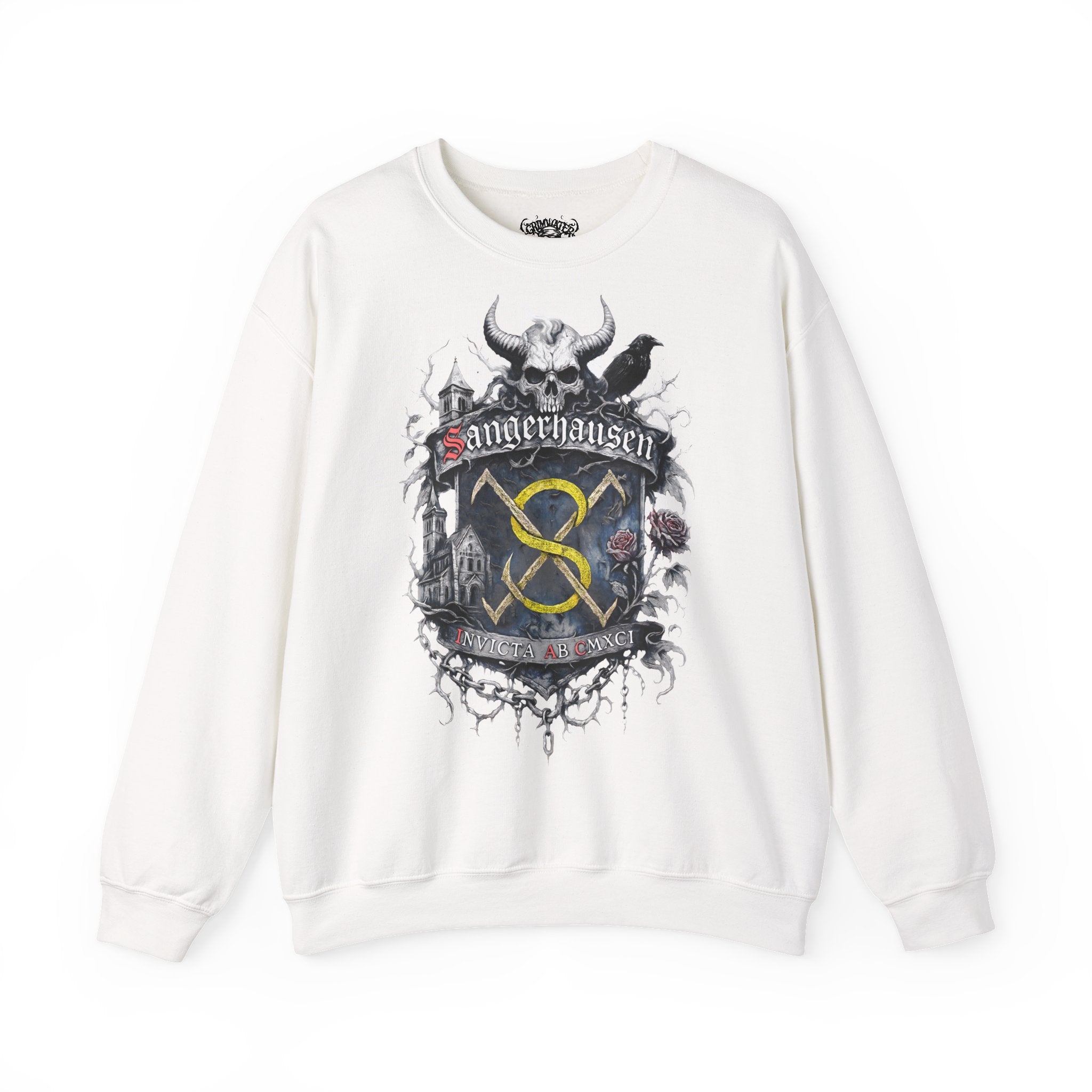 Sangerhausen: Harz-Collection, Frontprint, Unisex Sweatshirt **Grimwater-Edition**