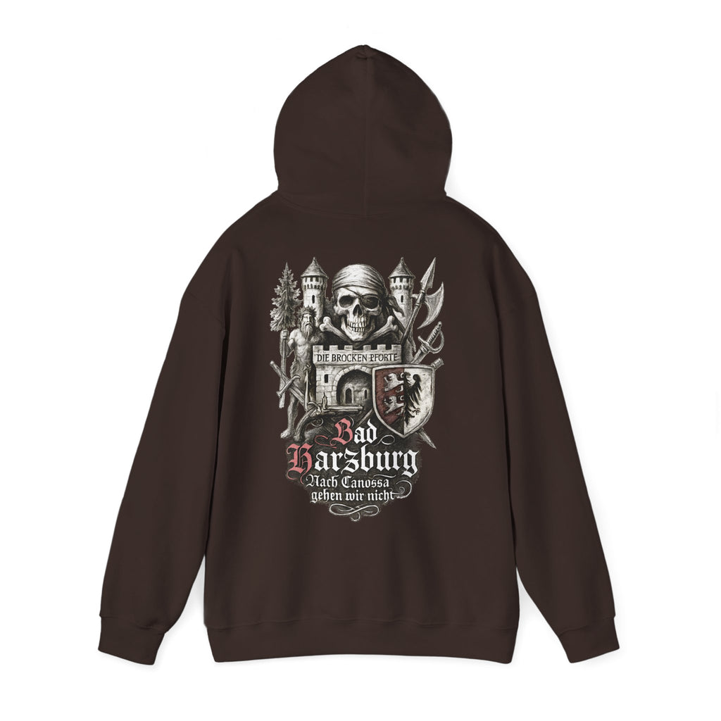 Bad Harzburg: Front-/Backprint Unisex Hoodie **Grimwater-Edition**