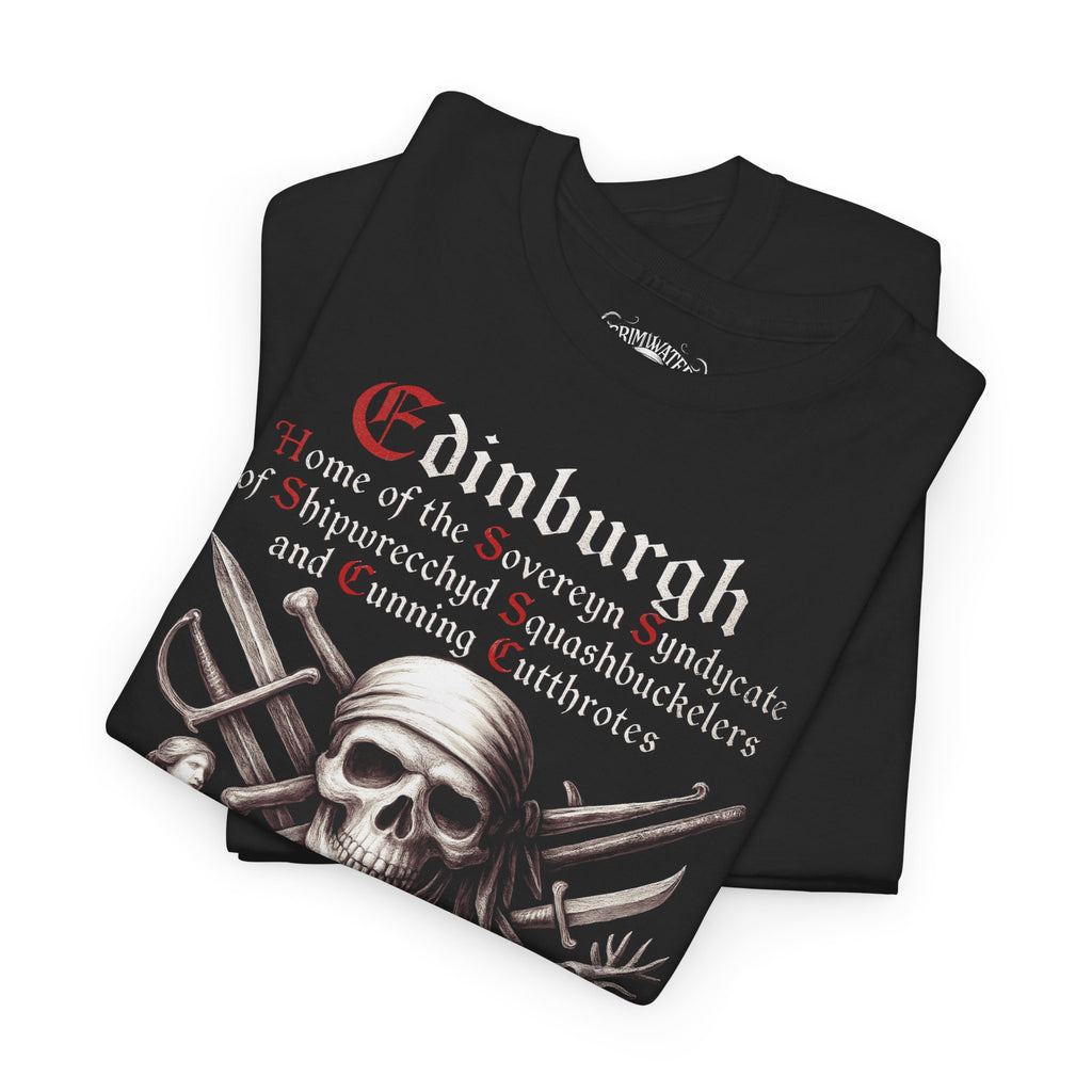 Edinburgh: Frontprint, Unisex T-Shirt **Grimwater-Edition**