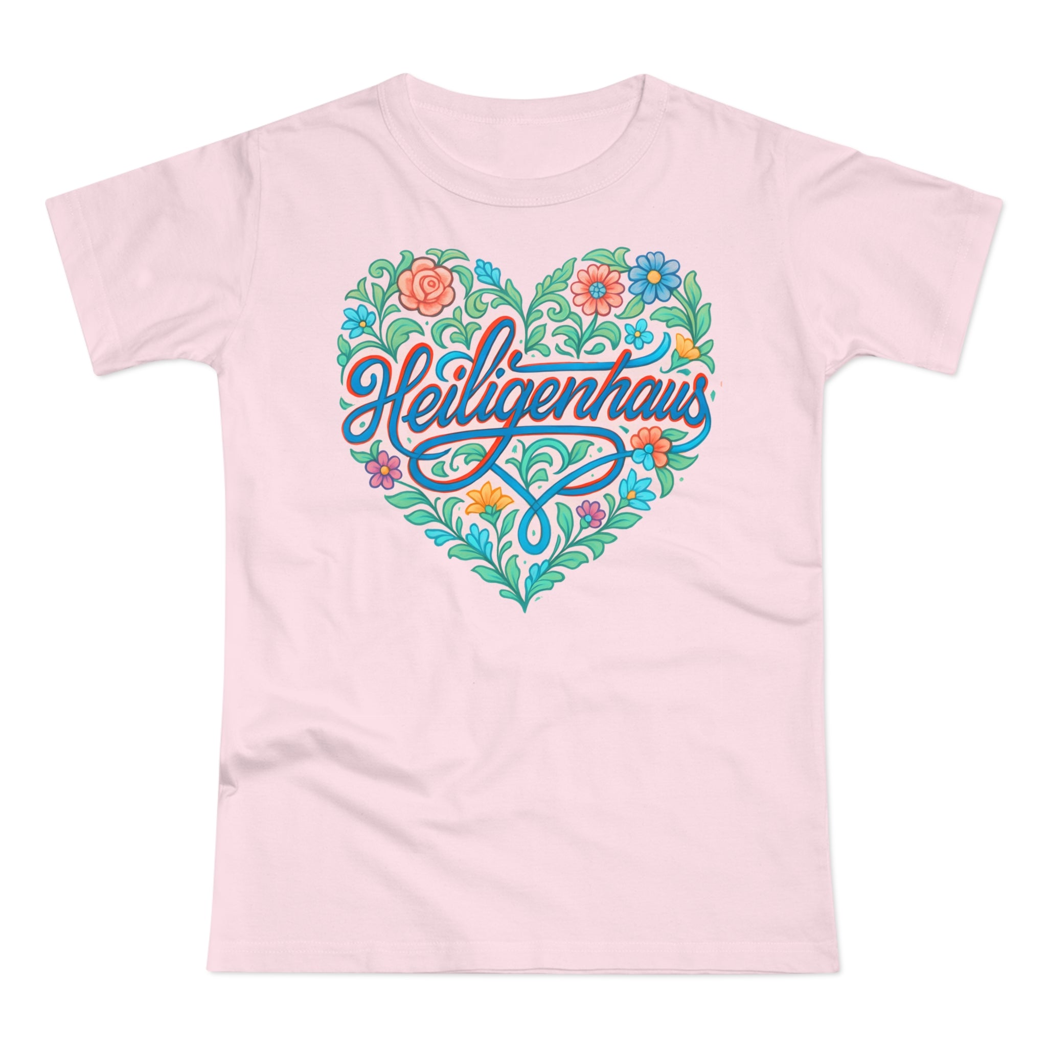 Heiligenhaus Floral, Frontprint, Women's T-Shirt