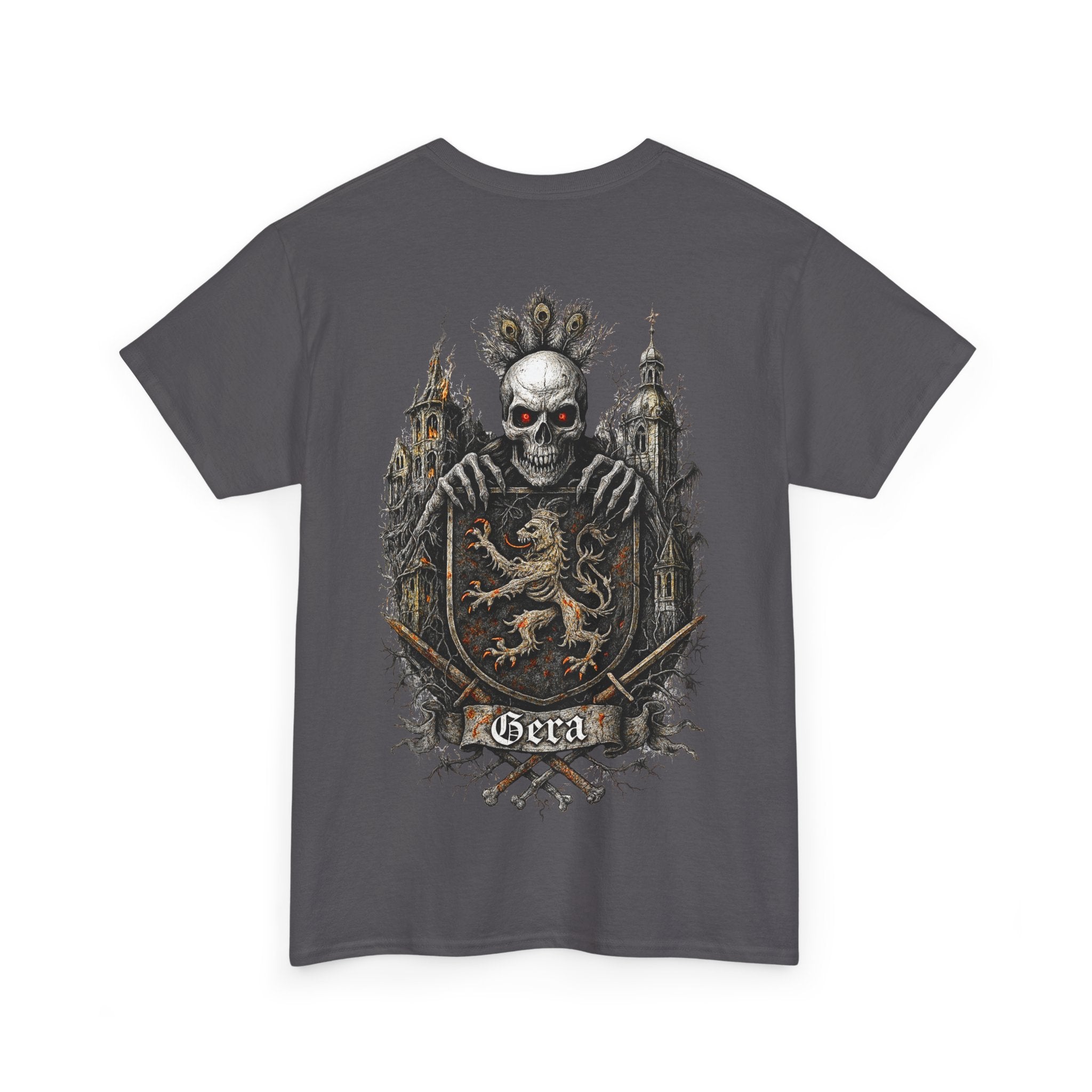 Gera: Front-/Backprint, Unisex T-Shirt **Grimwater-Edition**