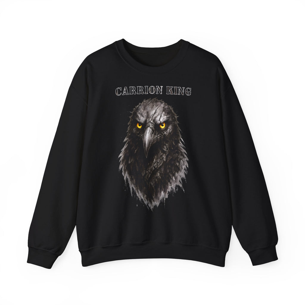 Rabe - Carrion King: Animals-Collection, Frontprint, Unisex Sweatshirt