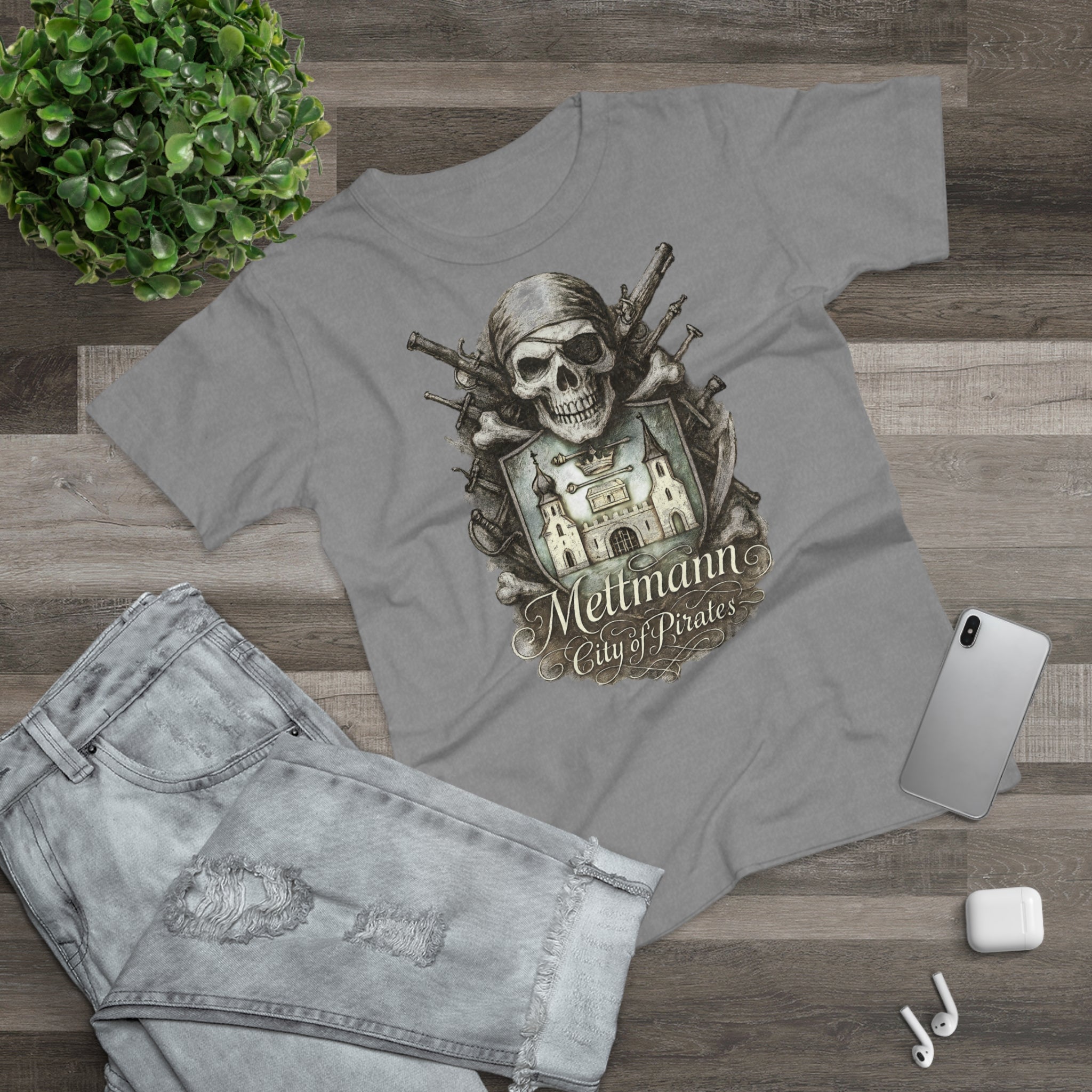 Mettmann: Frontprint, Womens' T-Shirt **Grimwater-Edition**