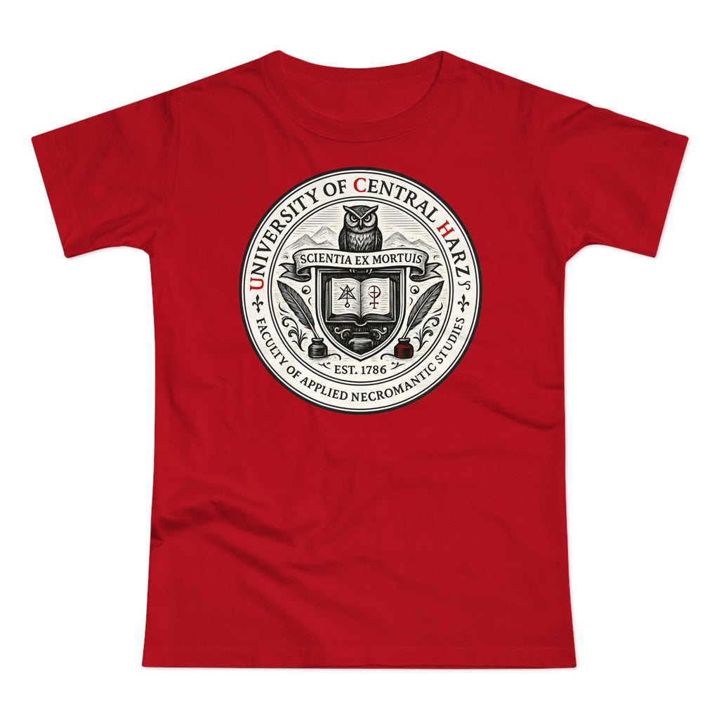 University of Central Hartz: Frontprint, Womens' T-Shirt **Grimwater-Edition**