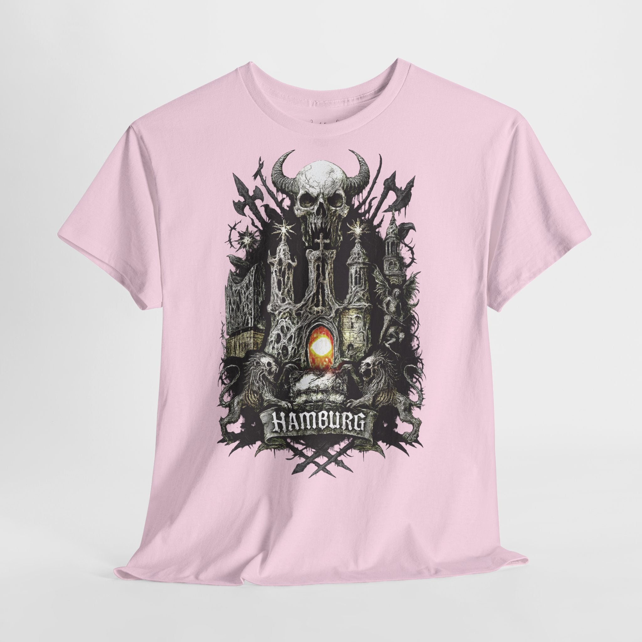 Hamburg - Frontprint, Unisex T-Shirt: **Grimwater-Edition**