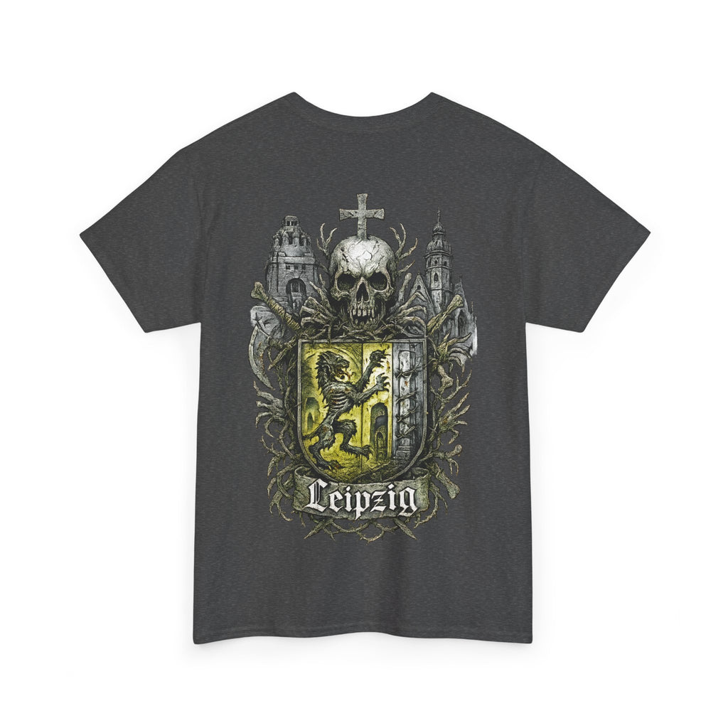 Leipzig: Front-/Backprint, Unisex T-Shirt **Grimwater-Edition**