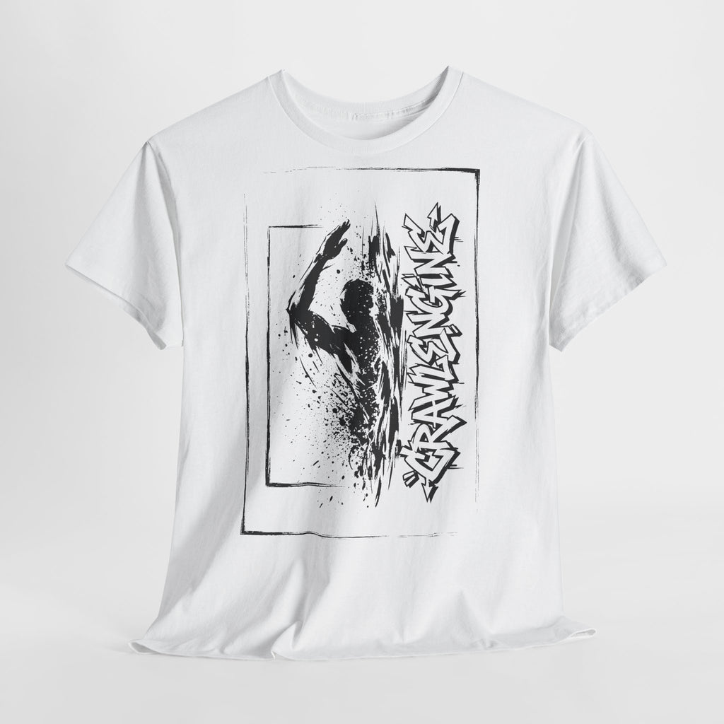 Schwimmen - CRAWLENGINE II: Frontprint, Unisex T-Shirt