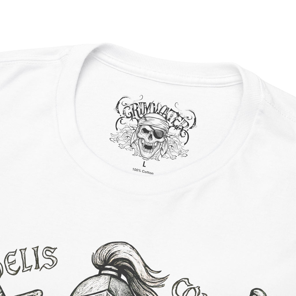 Stier: Frontprint, Unisex T-Shirt **Grimwater-Edition** Sternzeichen Astrologie (Taurus)