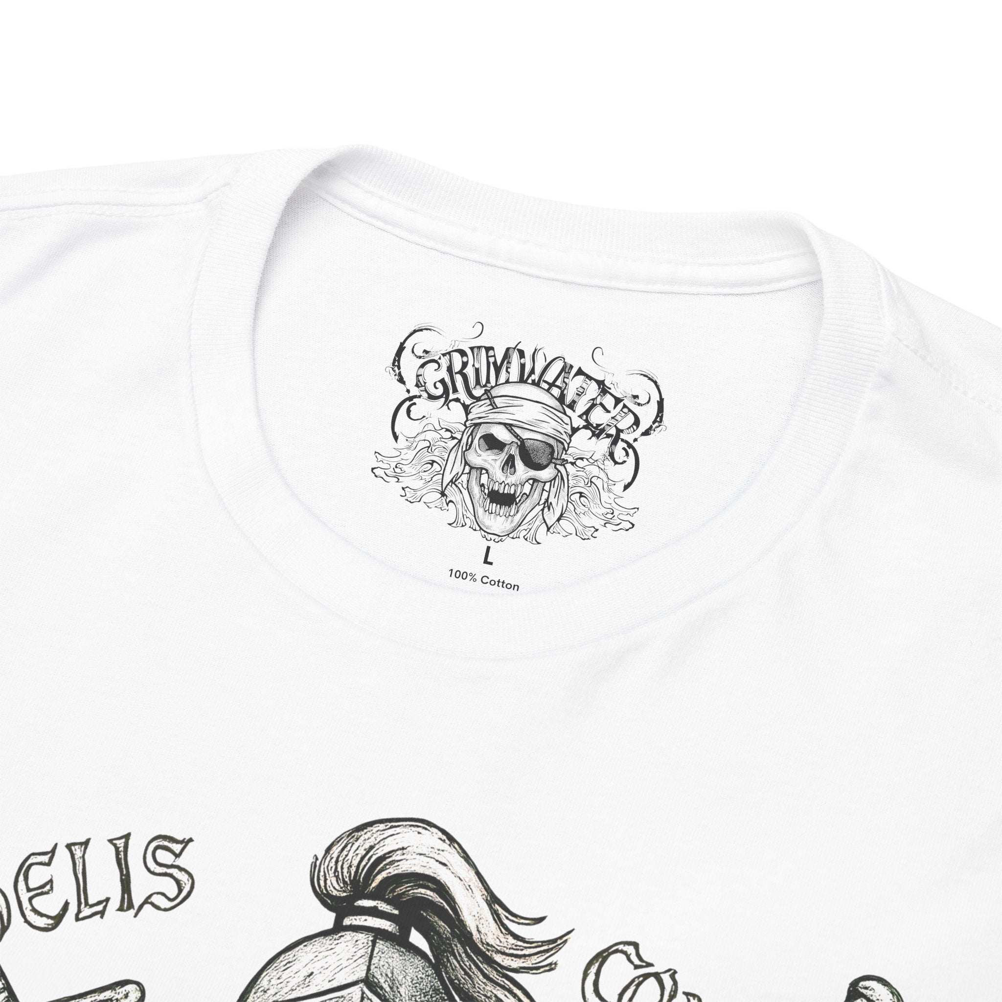 Stier: Frontprint, Unisex T-Shirt **Grimwater-Edition** Sternzeichen Astrologie (Taurus)