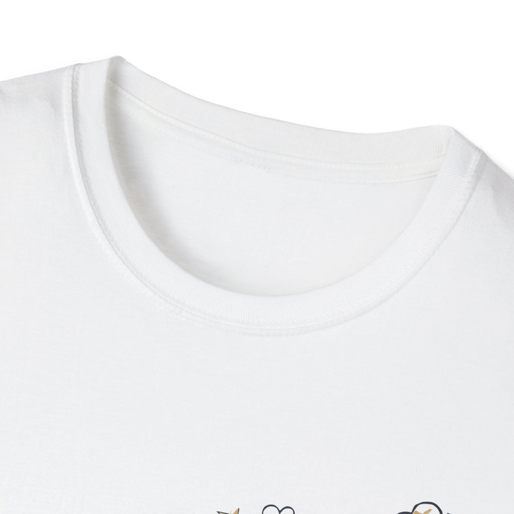 Dream louder - Slim geschnittenes Unisex T-Shirt