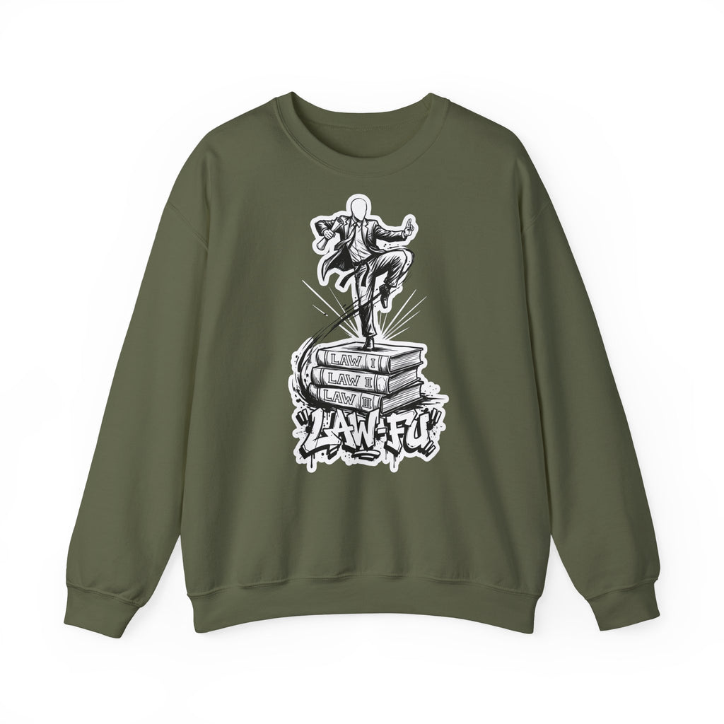 Law-Fu-Lawyer 03: Frontprint, Unisex Sweatshirt