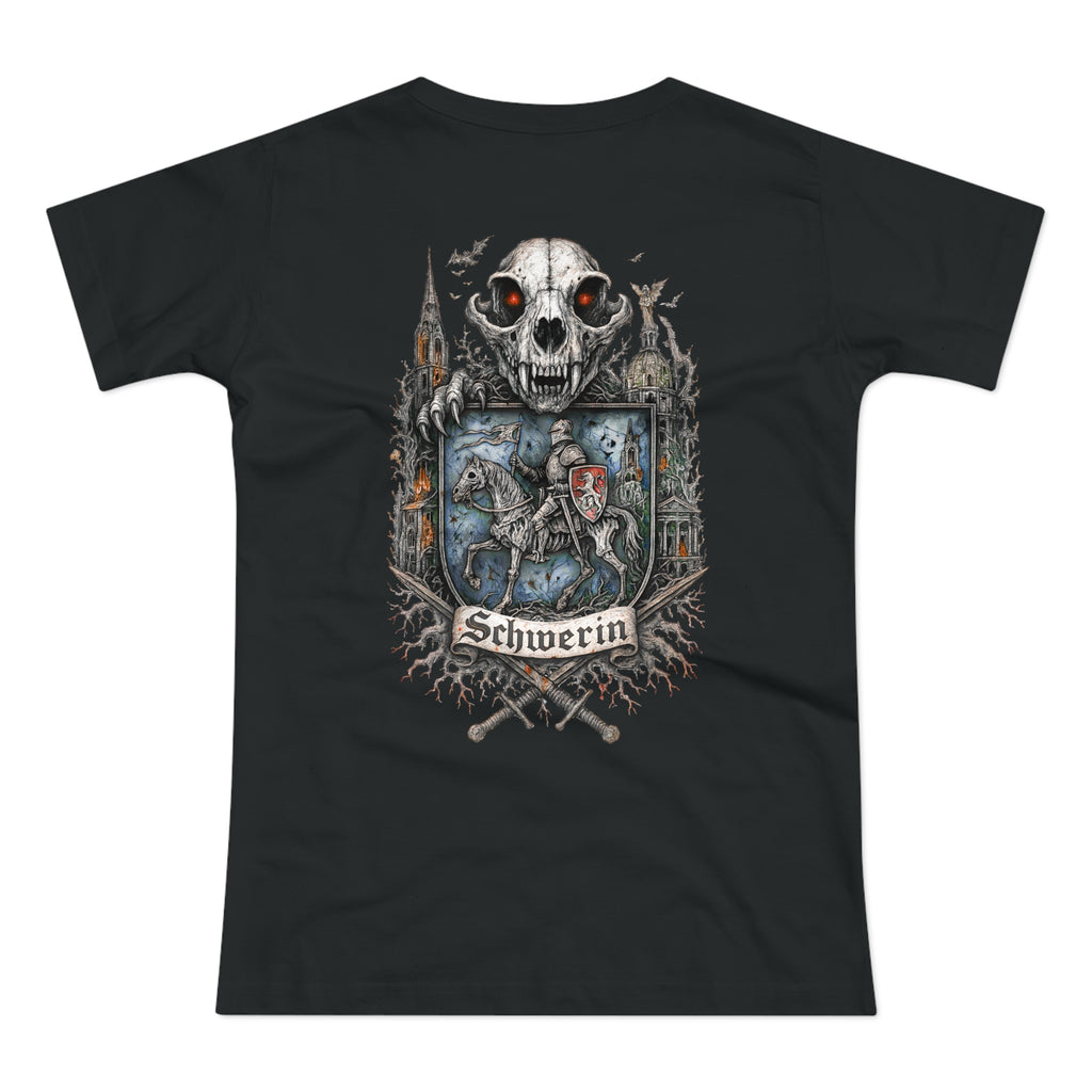 Schwerin: Front-/Backprint, Womens' T-Shirt **Grimwater-Edition**