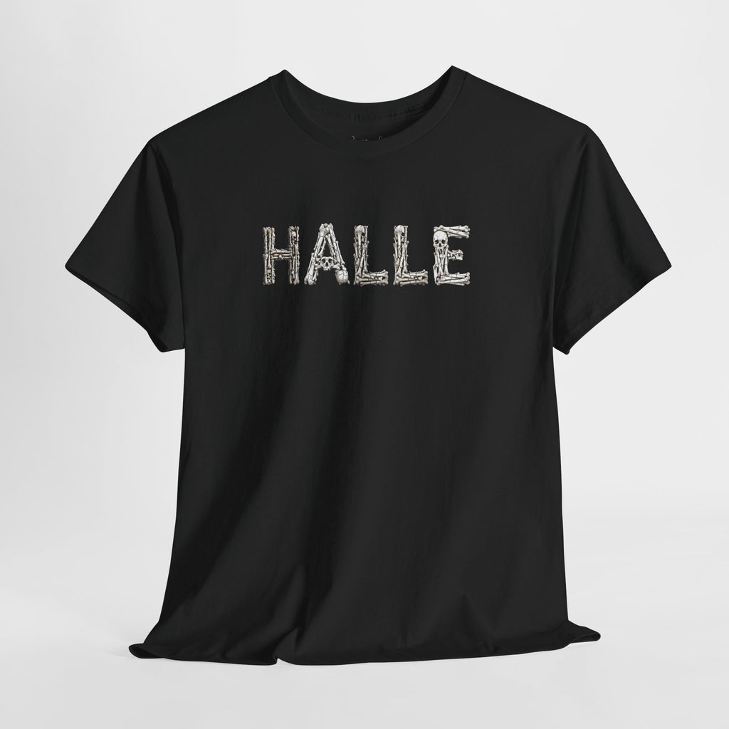Halle: Front-/Backprint, Unisex T-Shirt **Grimwater-Edition**