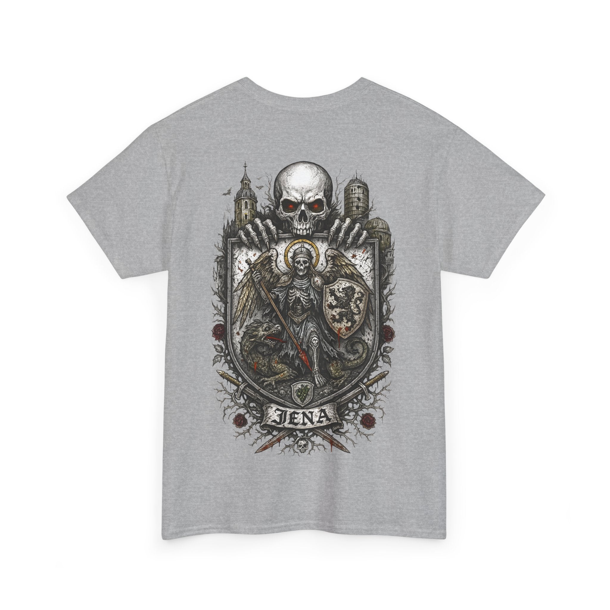 Jena: Front-/Backprint, Unisex T-Shirt **Grimwater-Edition**