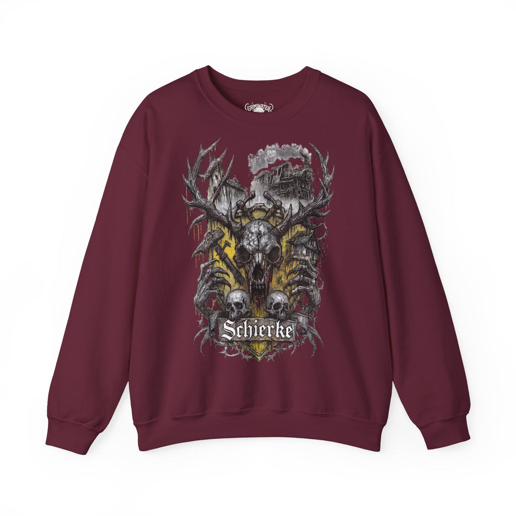 Schierke: Frontprint, Unisex Sweatshirt **Grimwater-Edition**