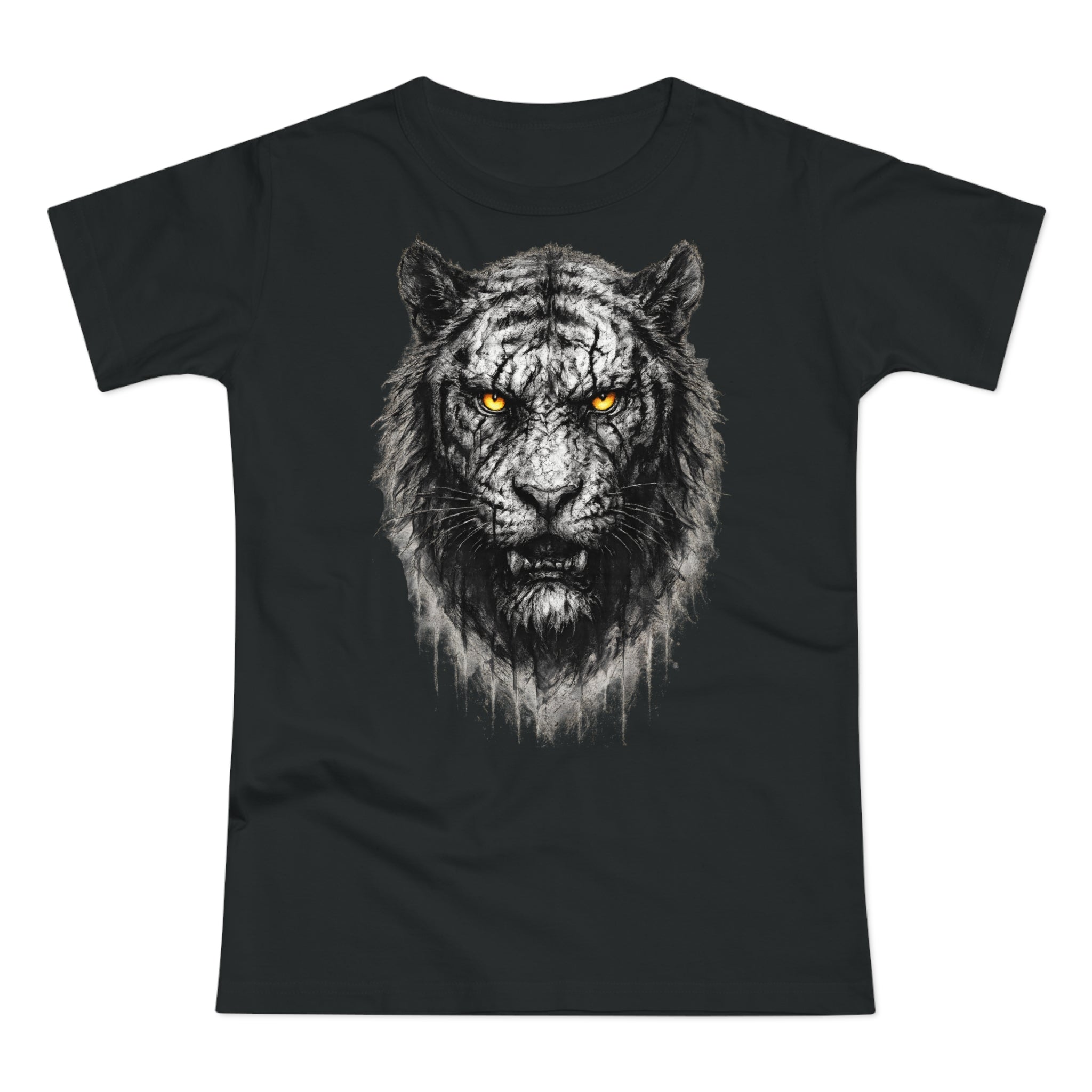 Tiger: Frontprint, Women's T-Shirt - Animal-Collection