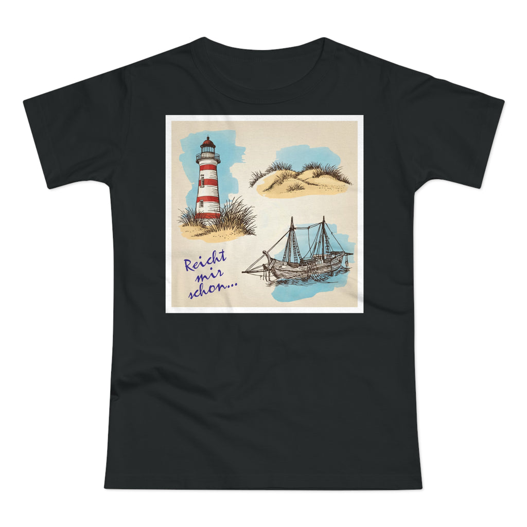 Lighthouse Bliss. Frontprint, Women's T-Shirt, Nautical Tee, Summer Fashion, Beach Vibe, Gift for Ocean Lovers
