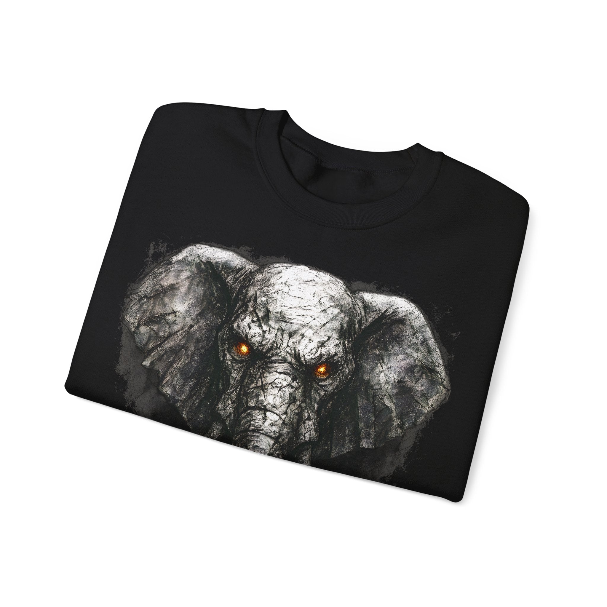 Elefant: Animals-Collection, Frontprint, Unisex Sweatshirt, Majestic Elephant