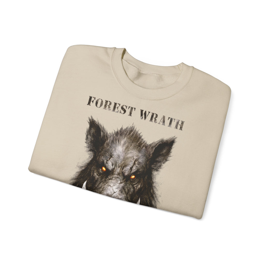 Keiler - Forest Wrath: Animals-Collection, Frontprint, Unisex Sweatshirt