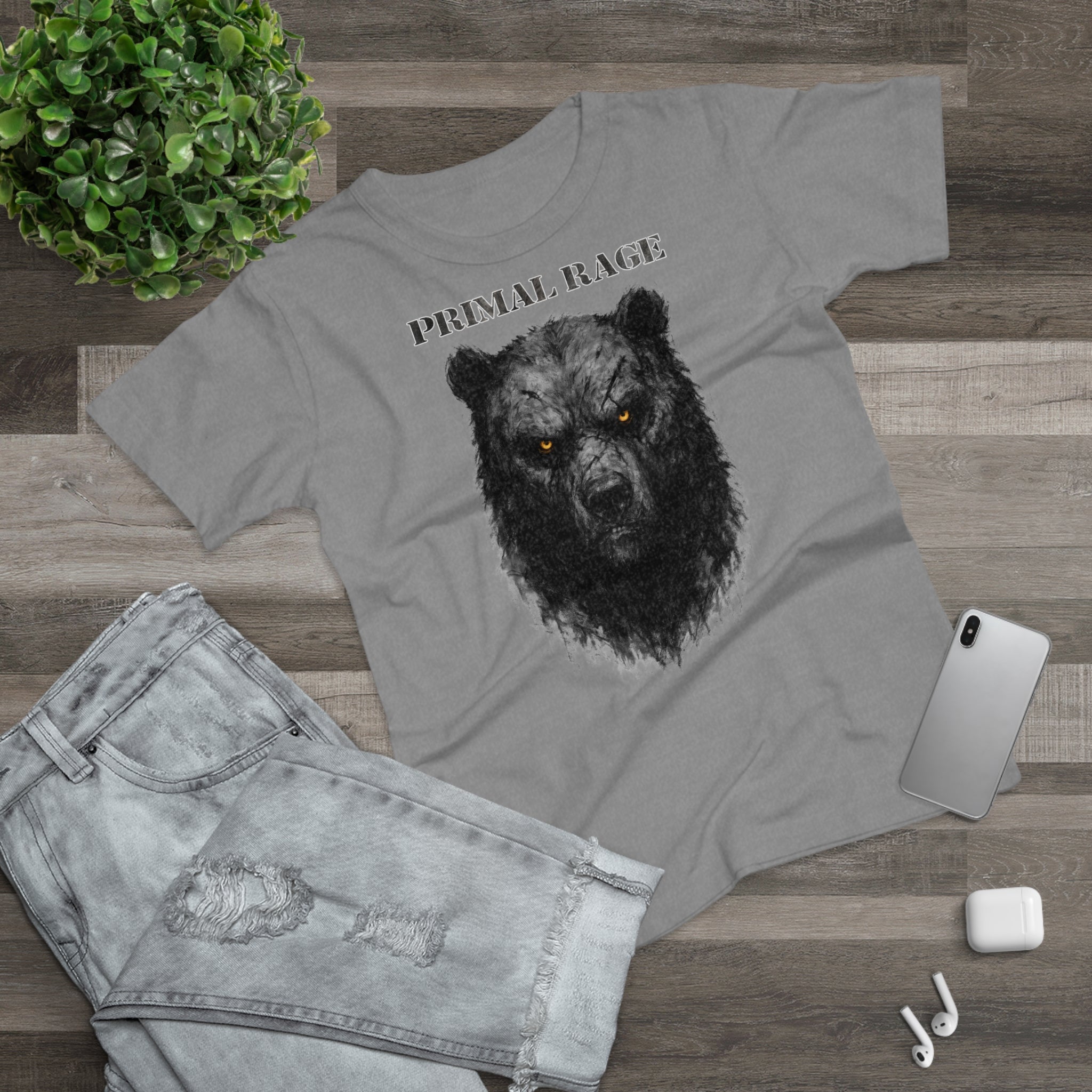 Bär: Frontprint, Womens' T-Shirt - Animal-Collection