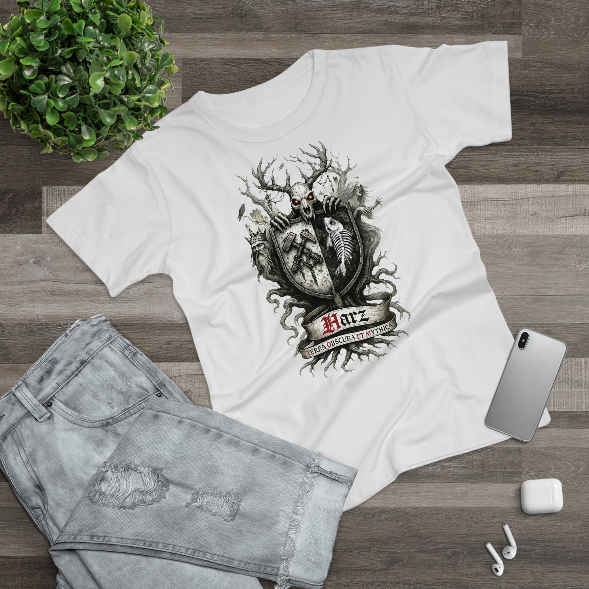 Der Harz: Frontprint, Womens' T-Shirt **Grimwater-Edition**